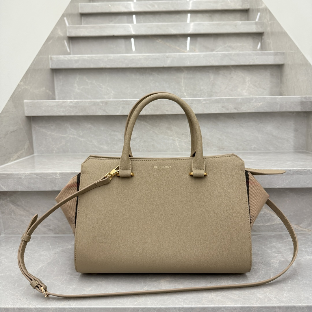 Burberry Large Check Bag Tote