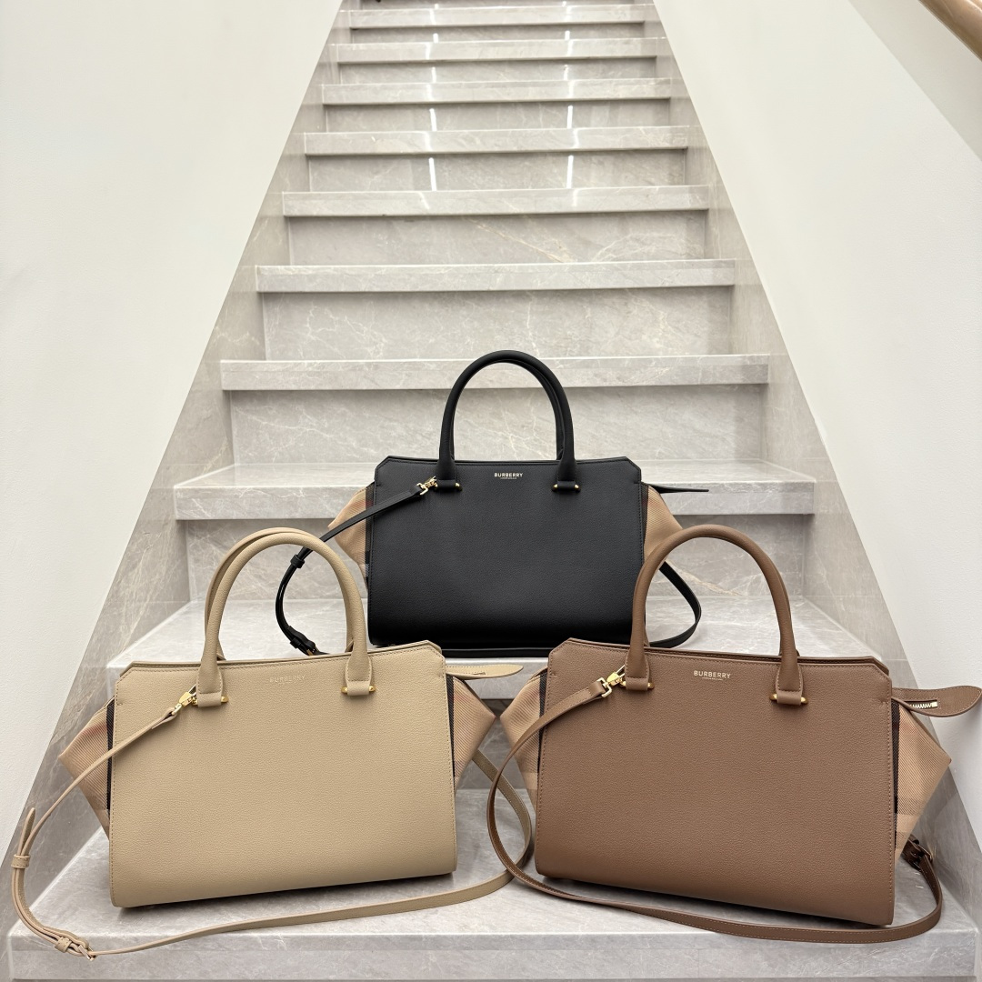 Burberry Large Check Bag Tote