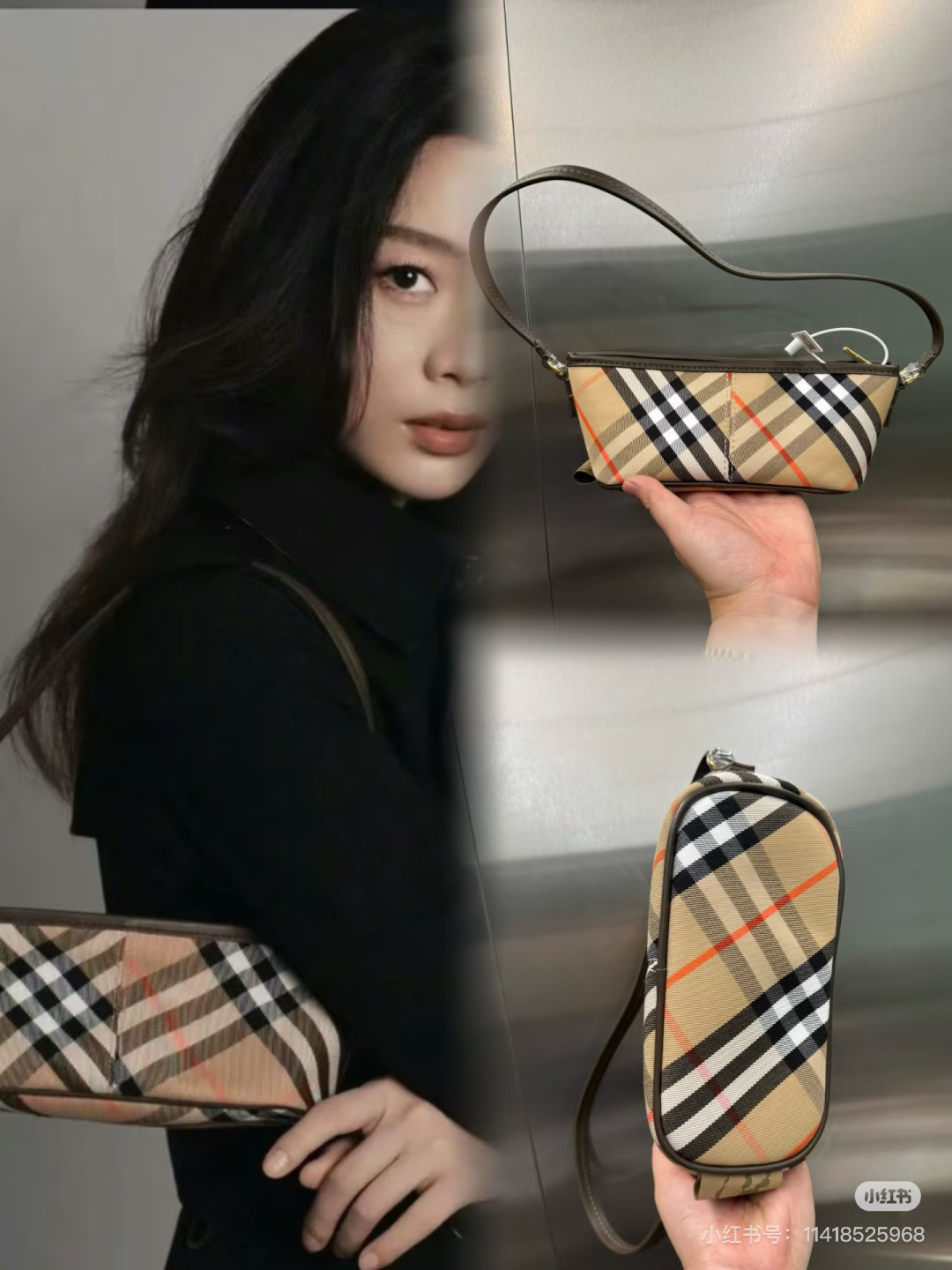 Burberry Arrival of grid returns