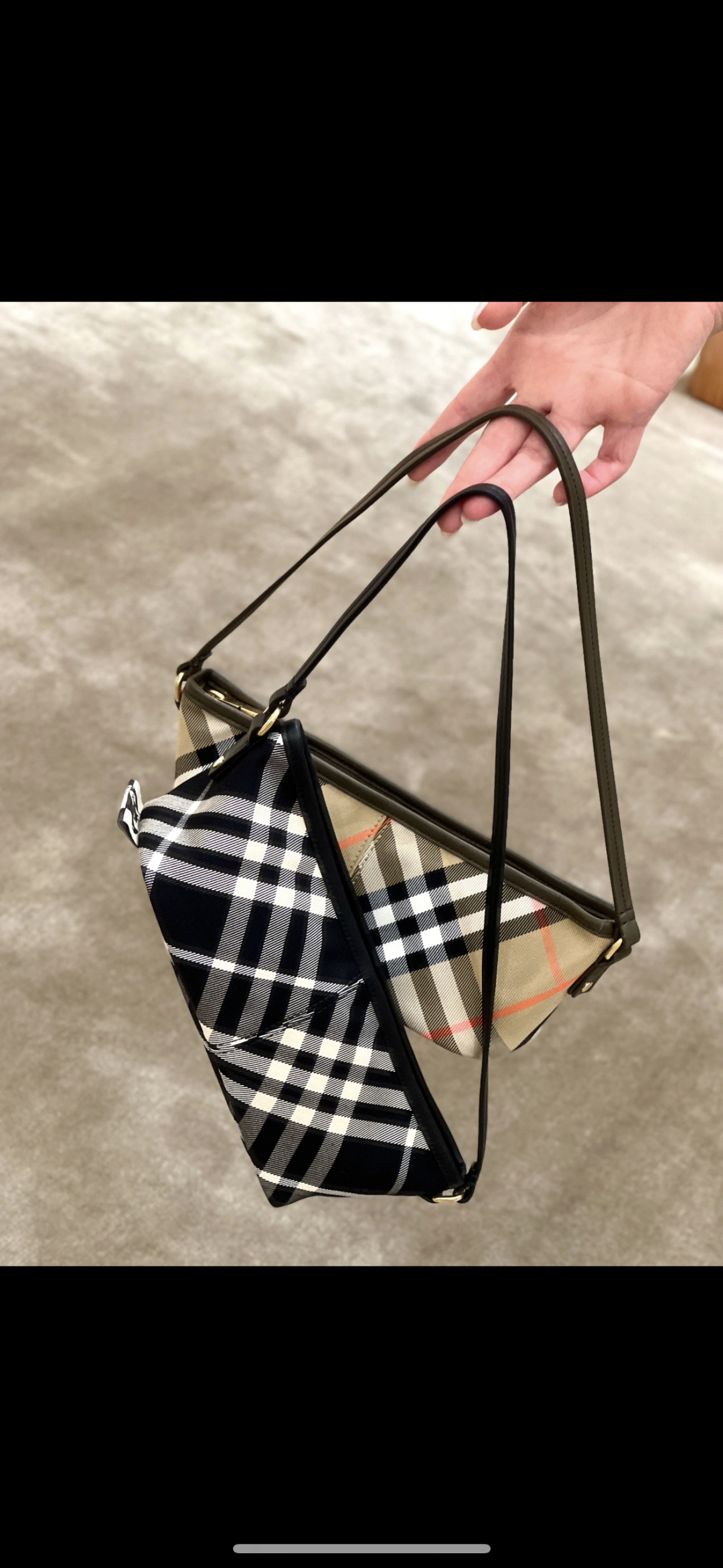 Burberry Little cute armpit bag