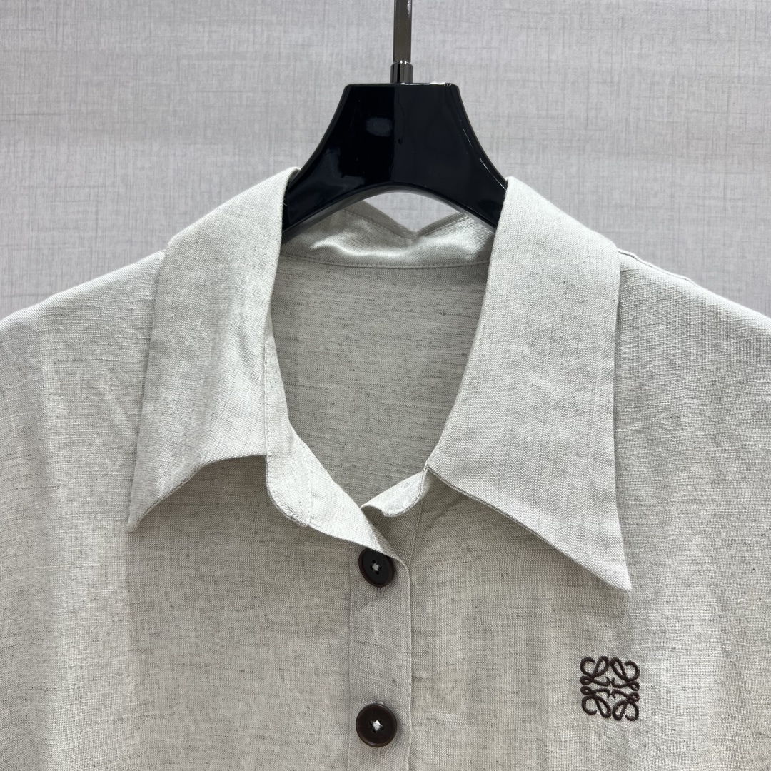 Cotton Linen Patchwork Set: Short Sleeve Top & Elastic Waist Pants 5 cmp i1750357776571 3405 0 3