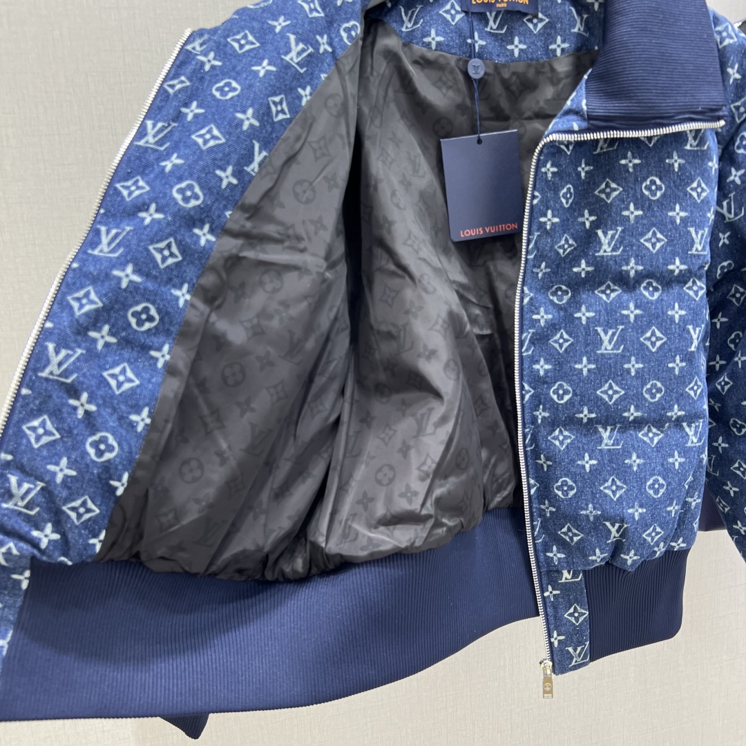Louis Vuitton Monogram Padded Puffer Jacket | 90 Goose Down, S-L 8 cmp i1760279598343 3159 0 5