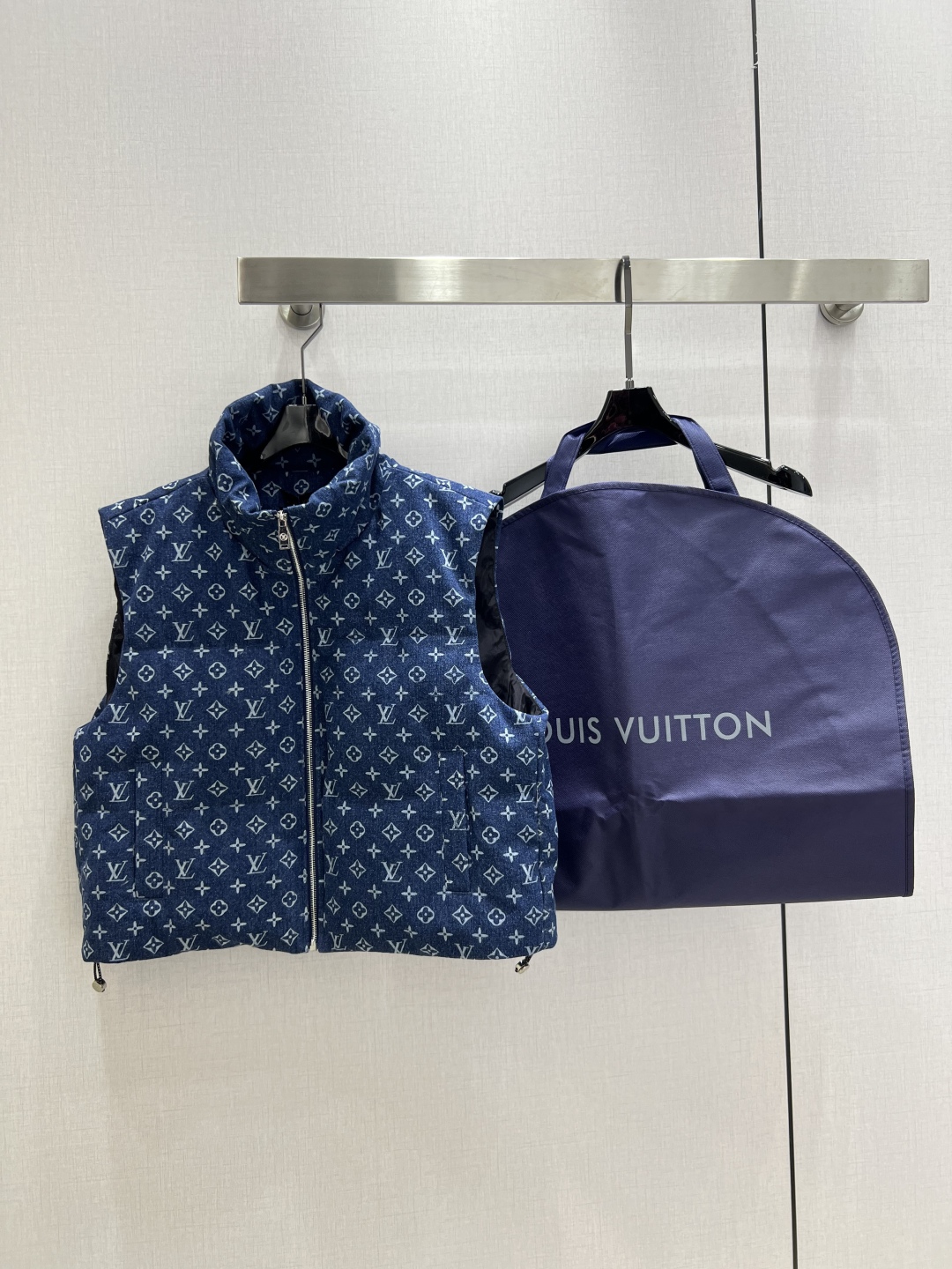 Louis Vuitton Sleeveless Down Vest: Warm, Stylish, and Iconic