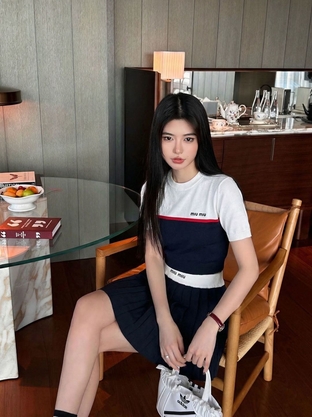 NO:722006,Model upper body picture, Miu Miu-clothing,19860909模特上身图,缪缪-服装,,Women's clothing