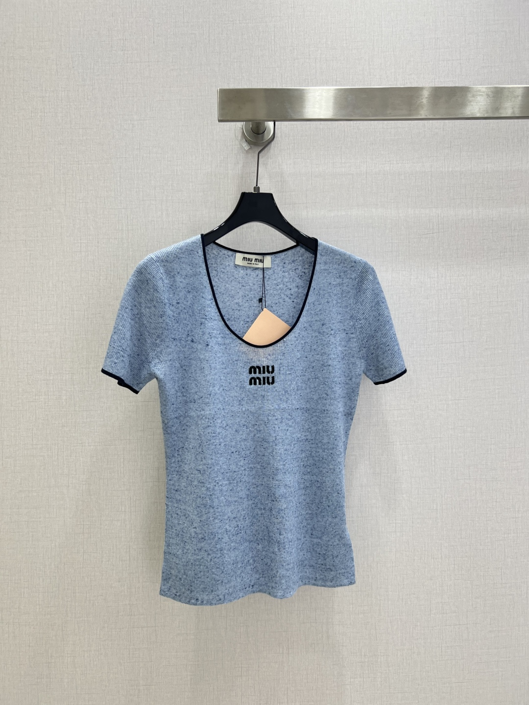 미우미우 여성 반팔 101555 Miu Miu T Shirt