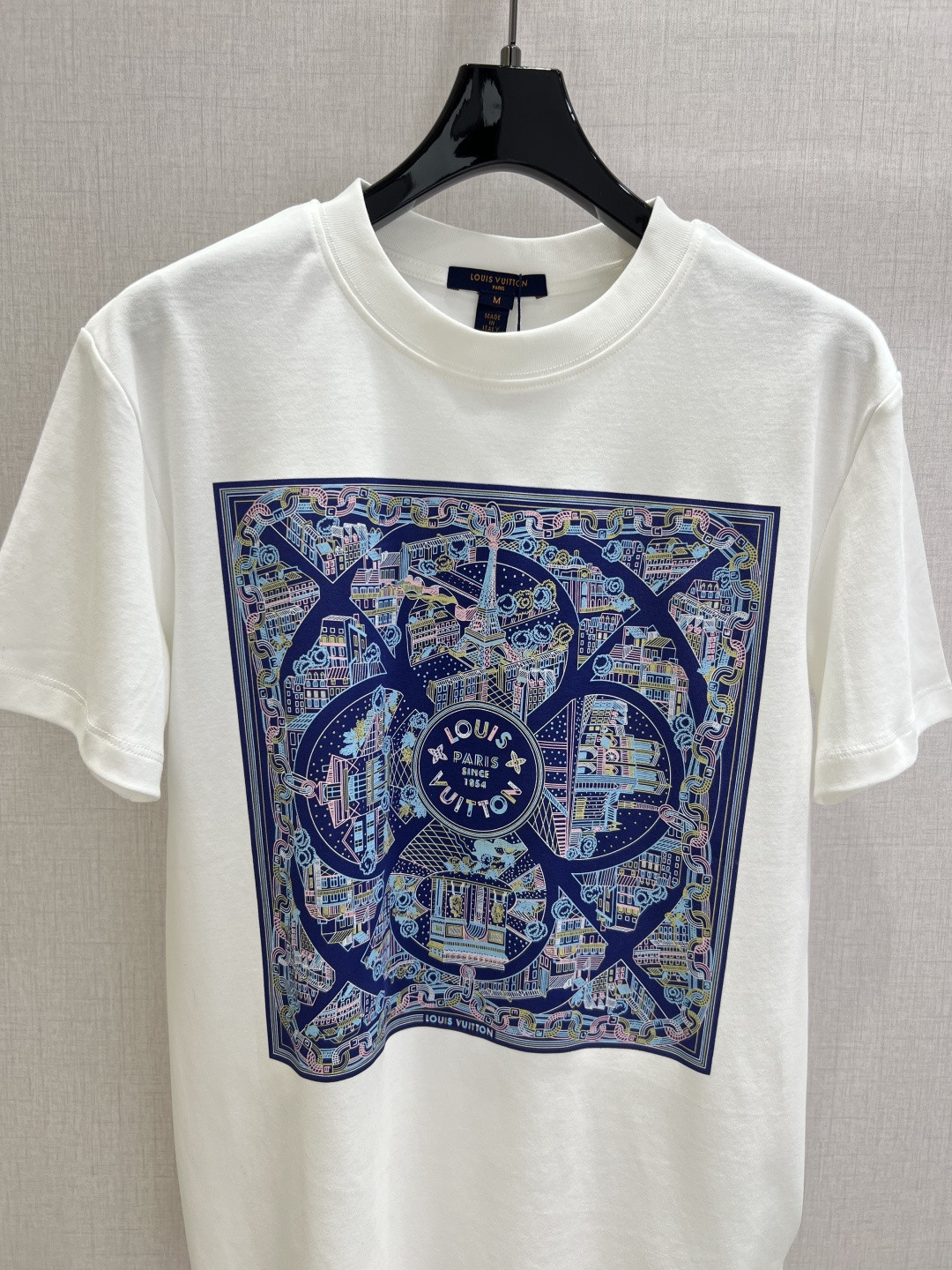 Louis Vuitton Blue Graphic T-Shirt