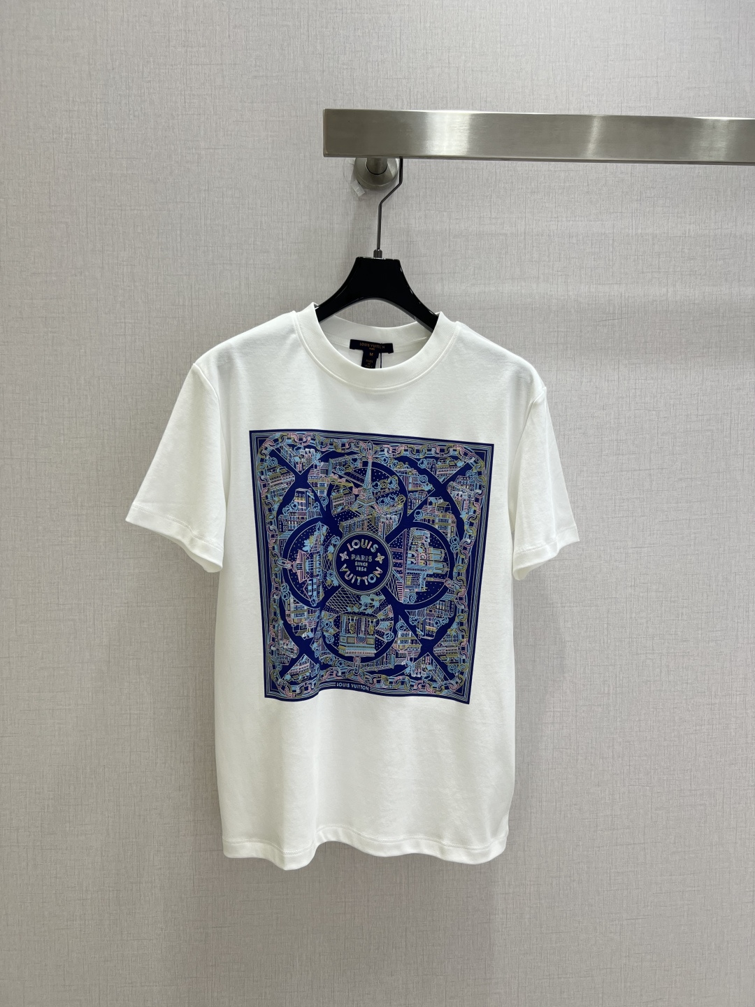 Louis Vuitton Blue Graphic T-Shirt