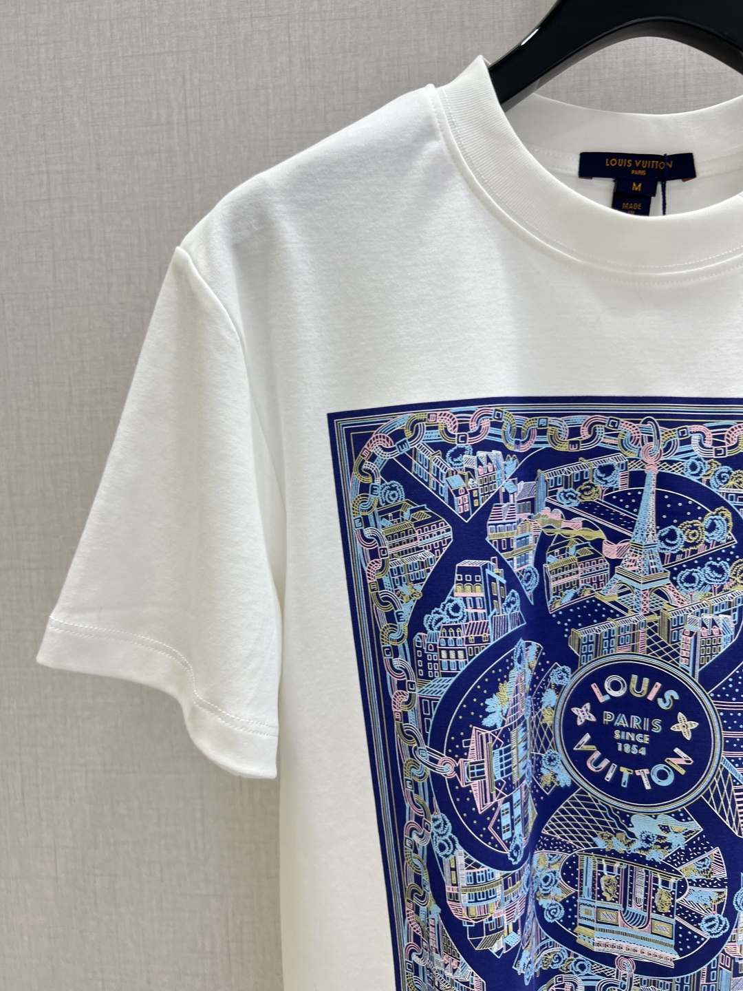 Louis Vuitton Blue Graphic T-Shirt