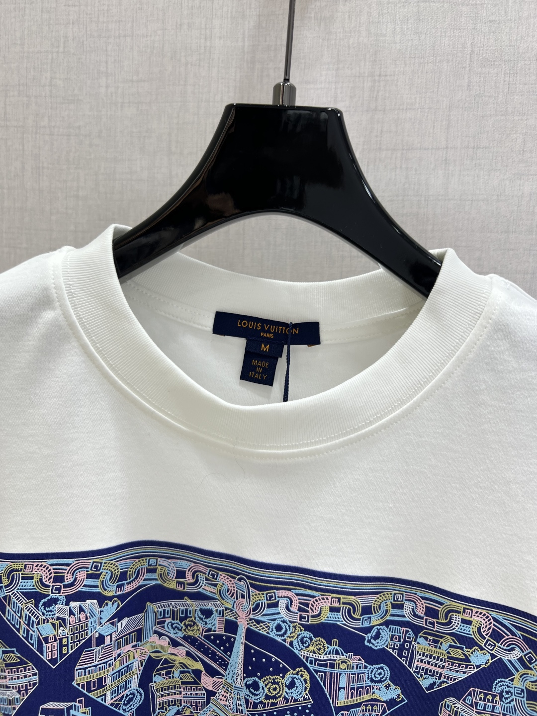 Louis Vuitton Blue Graphic T-Shirt