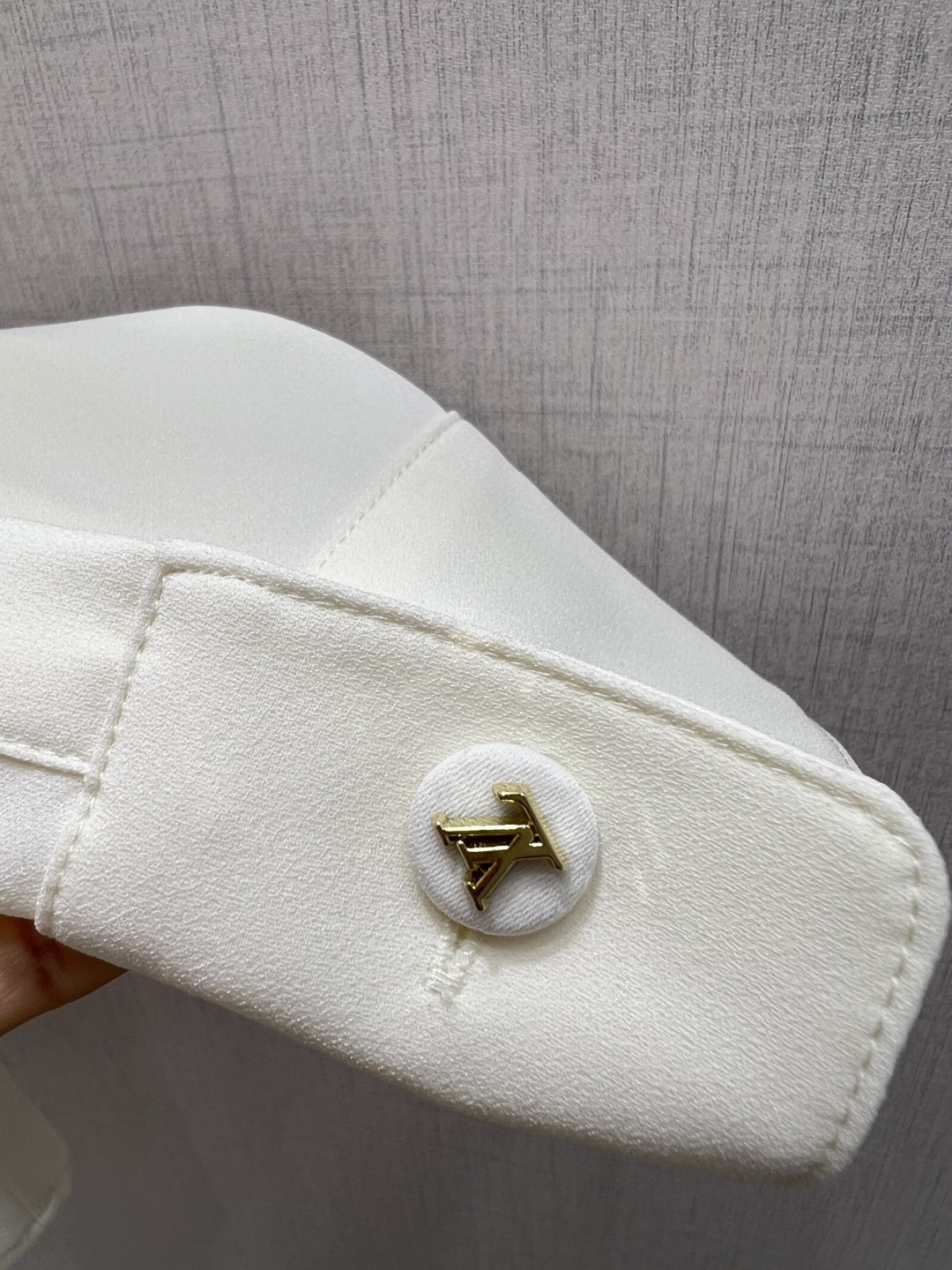 Louis Vuitton Monogram Tie Blouse