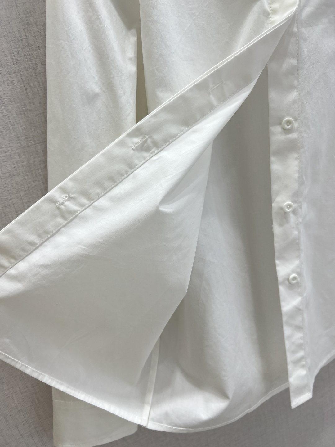 White Ruffle Collar Shirt