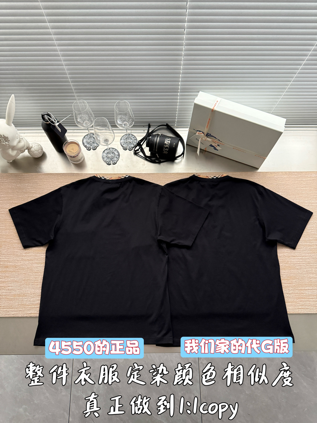 버버리 체크 컬러 프론트 포켓 반팔 티셔츠 26 SS 26SS 상세 이미지 3