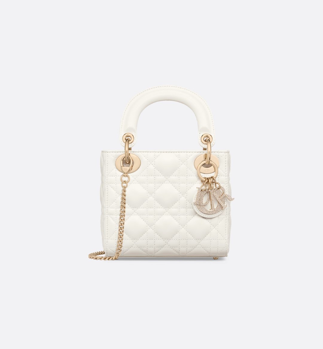 【Imagen del sitio web oficial】 ✦ Hebilla de diamante de tres rejillas blanca ✦
