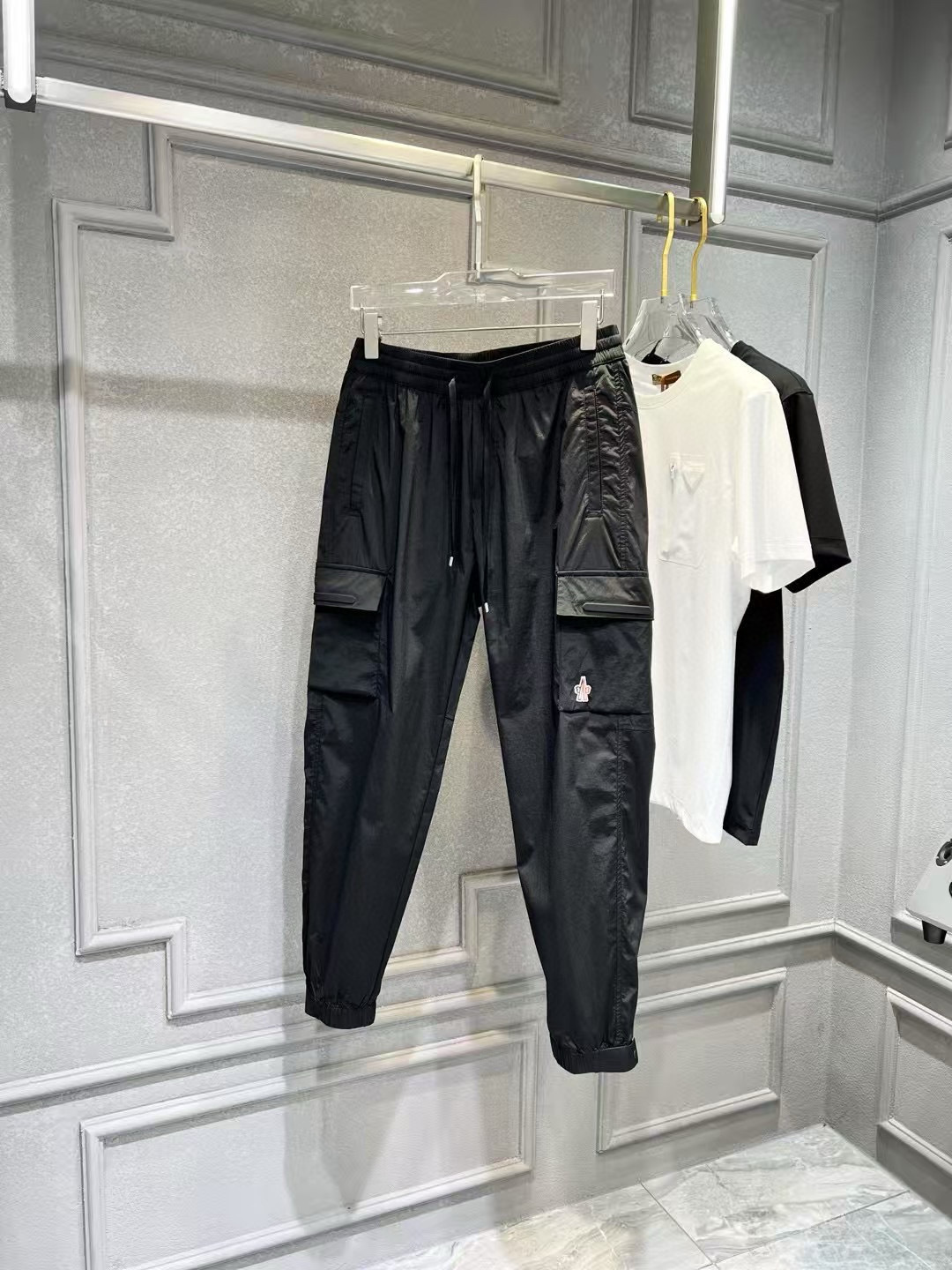 NO:148882,2025 spring and summer new style masked work pants M-4XL, Moncler, alexander wang198609092025春夏新款 蒙口工装裤 M-4XL,,Moncler,alexander wang,Men's clothing