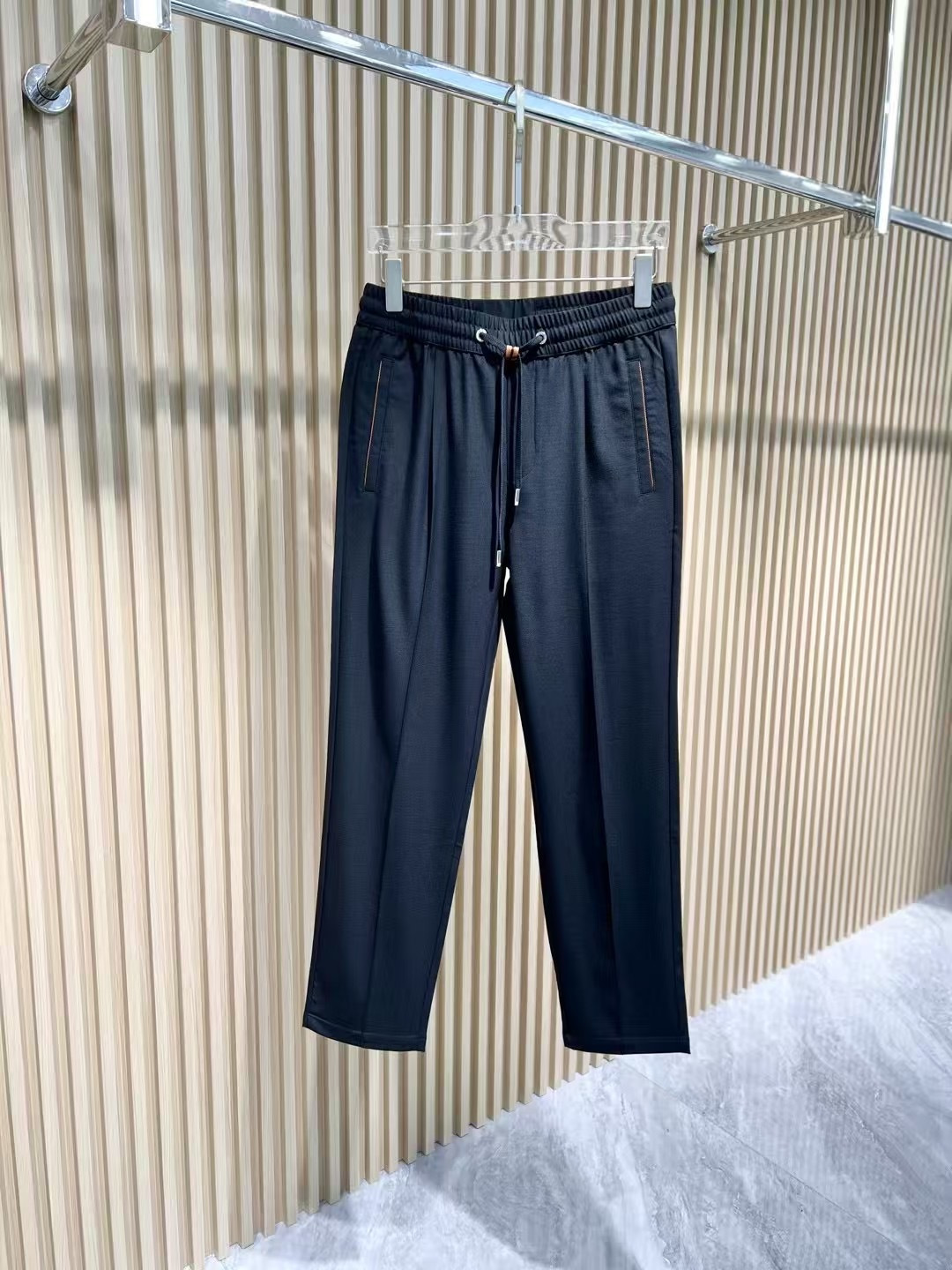 NO:152263,New spring and summer Zenia Tianshi cotton and linen fabric, non-scalding and anti-wrinkle casual pants Size: -,,zegna,alexander wang19860909春夏新 杰尼亚天丝棉麻面料 免烫抗皱休闲裤 码数: -,,zegna,alexander wang,Men's clothing