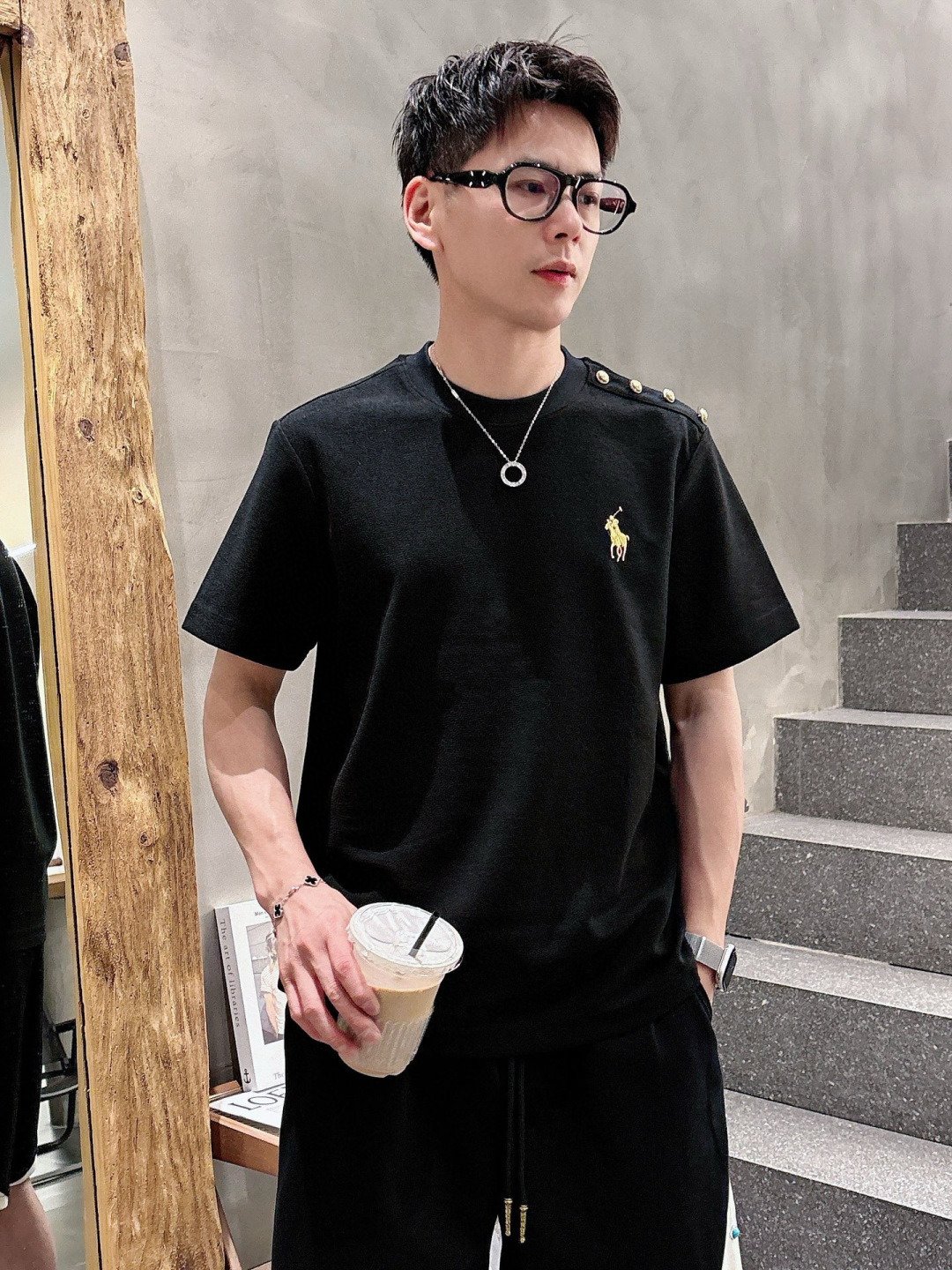 NO:411564,2025 new model Luff Lauren short-sleeved m-3XL, T-shirt, alexander wang198609092025新款 拉夫劳伦短袖 m-3XL,,T-shirt,alexander wang,Men's clothing