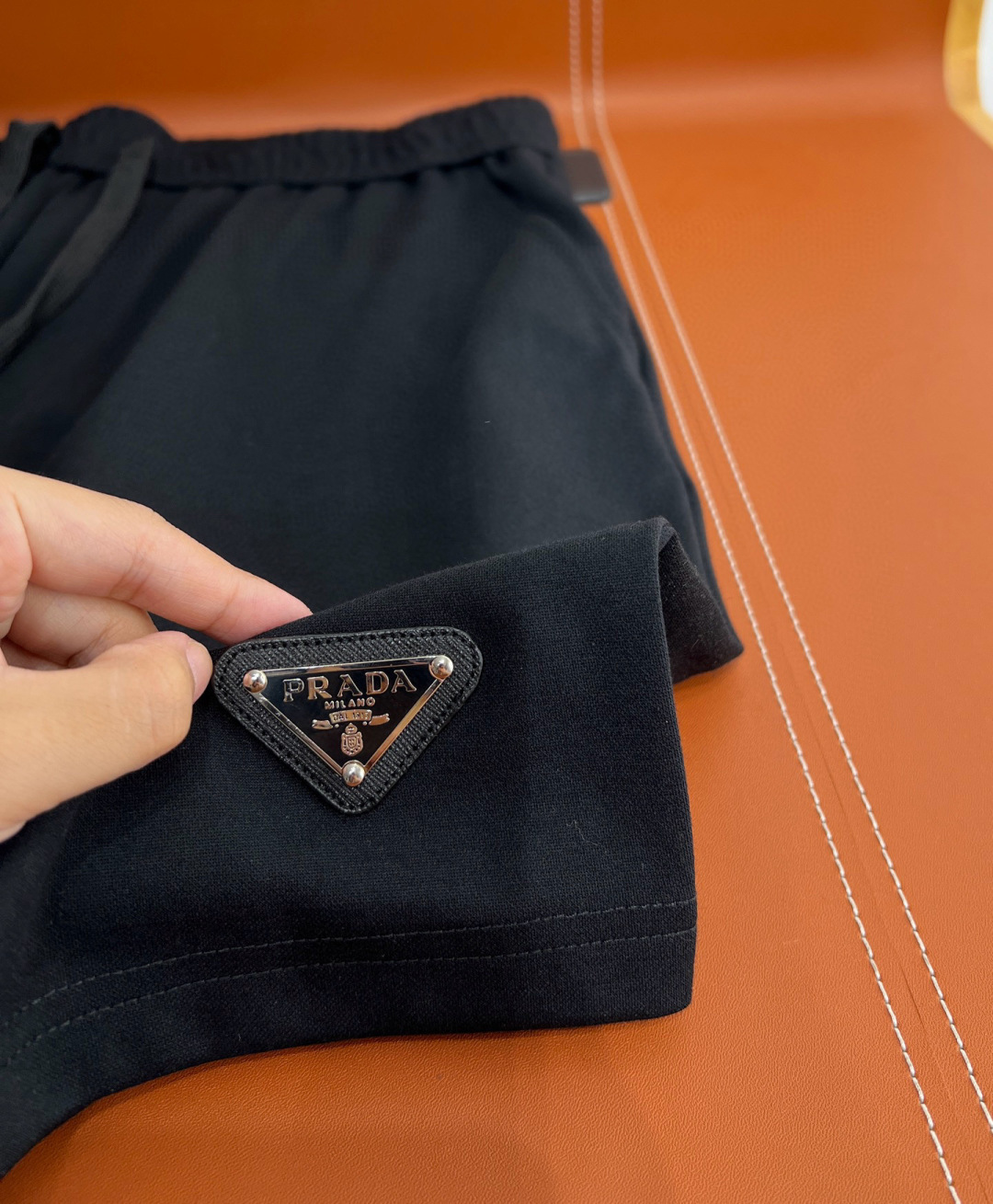 Breathable Cotton Summer Shorts with Unique 3D Logo Print for Men - 图片 4