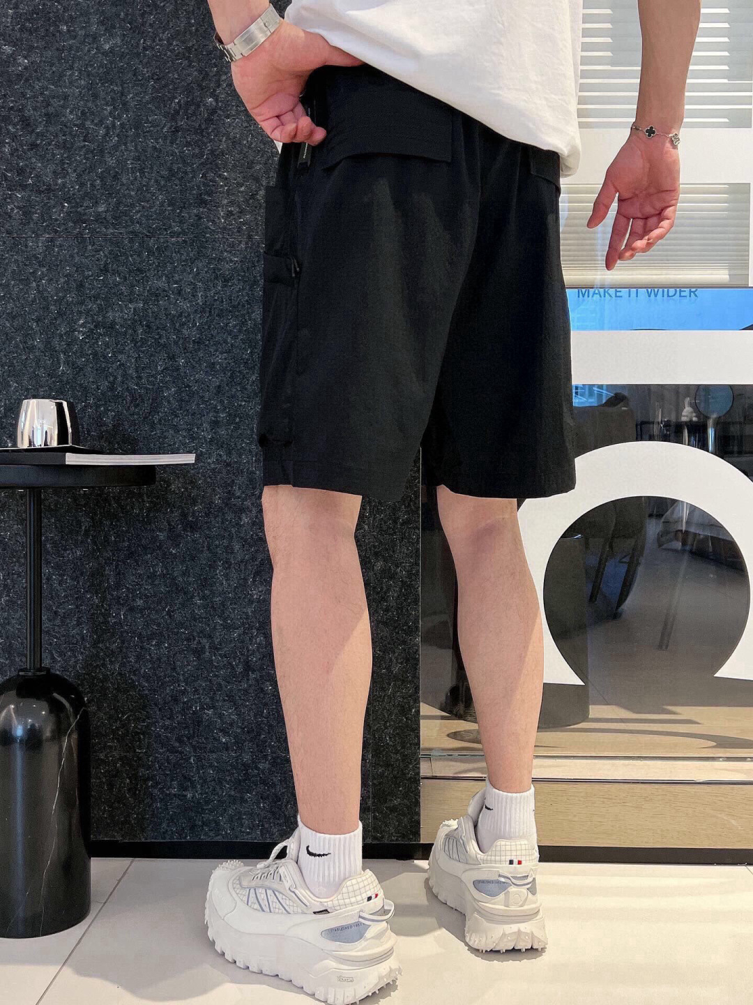 Y-3 Summer Shorts: High-End Quality, Super Soft Fabric, Double Pocket Design, Fashionable Logo - 图片 6