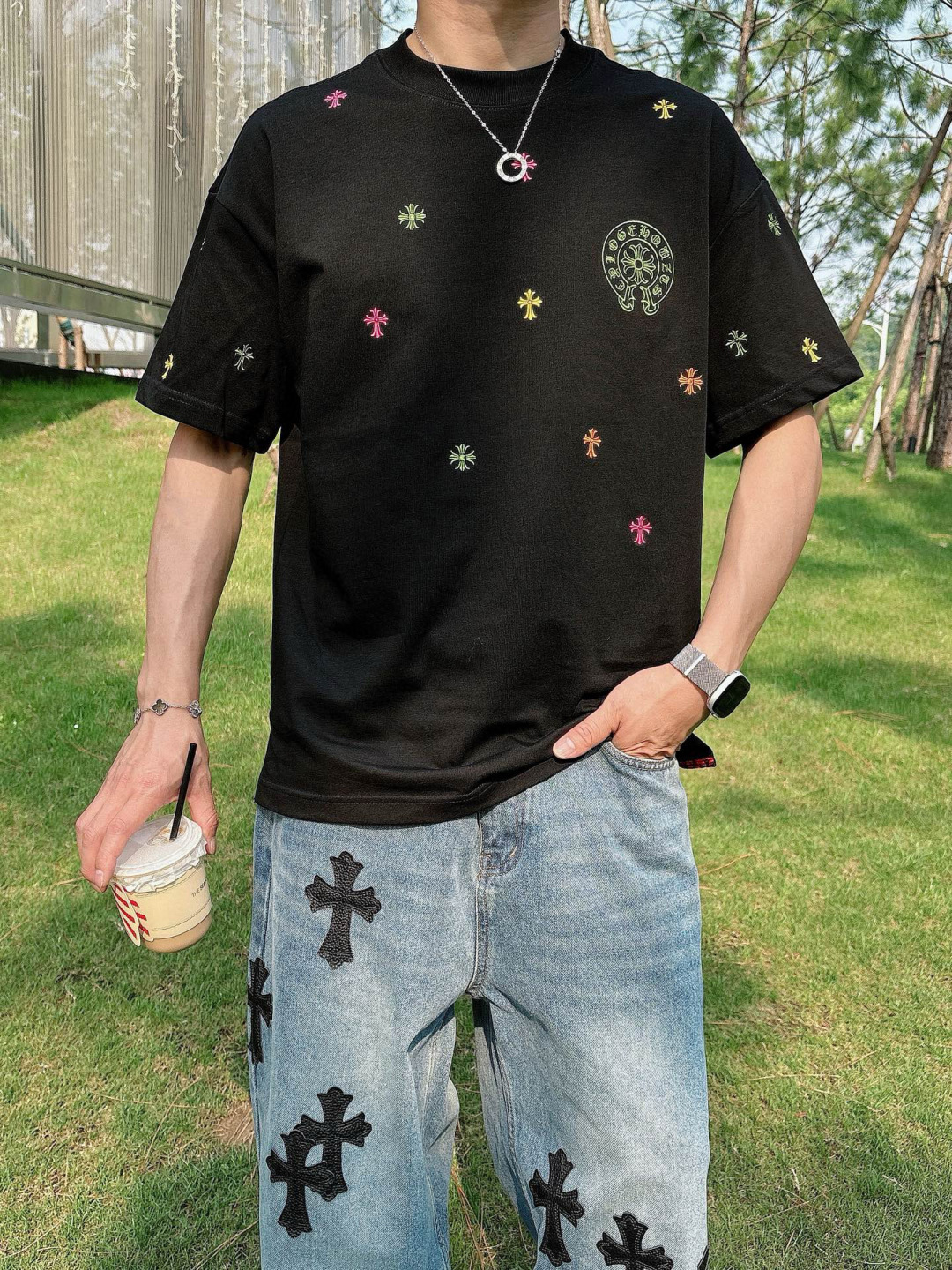 
2025年新款
克罗心短袖
S~2XL