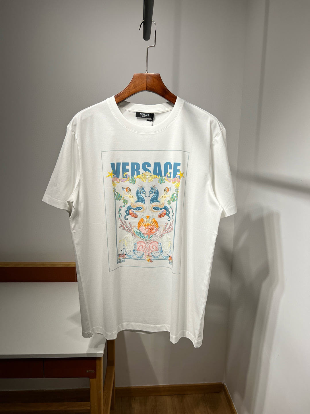 
    2025春夏新款，经典不变....VER**范*哲短袖 还是最最简单啊设计， 最耐穿的款式，只