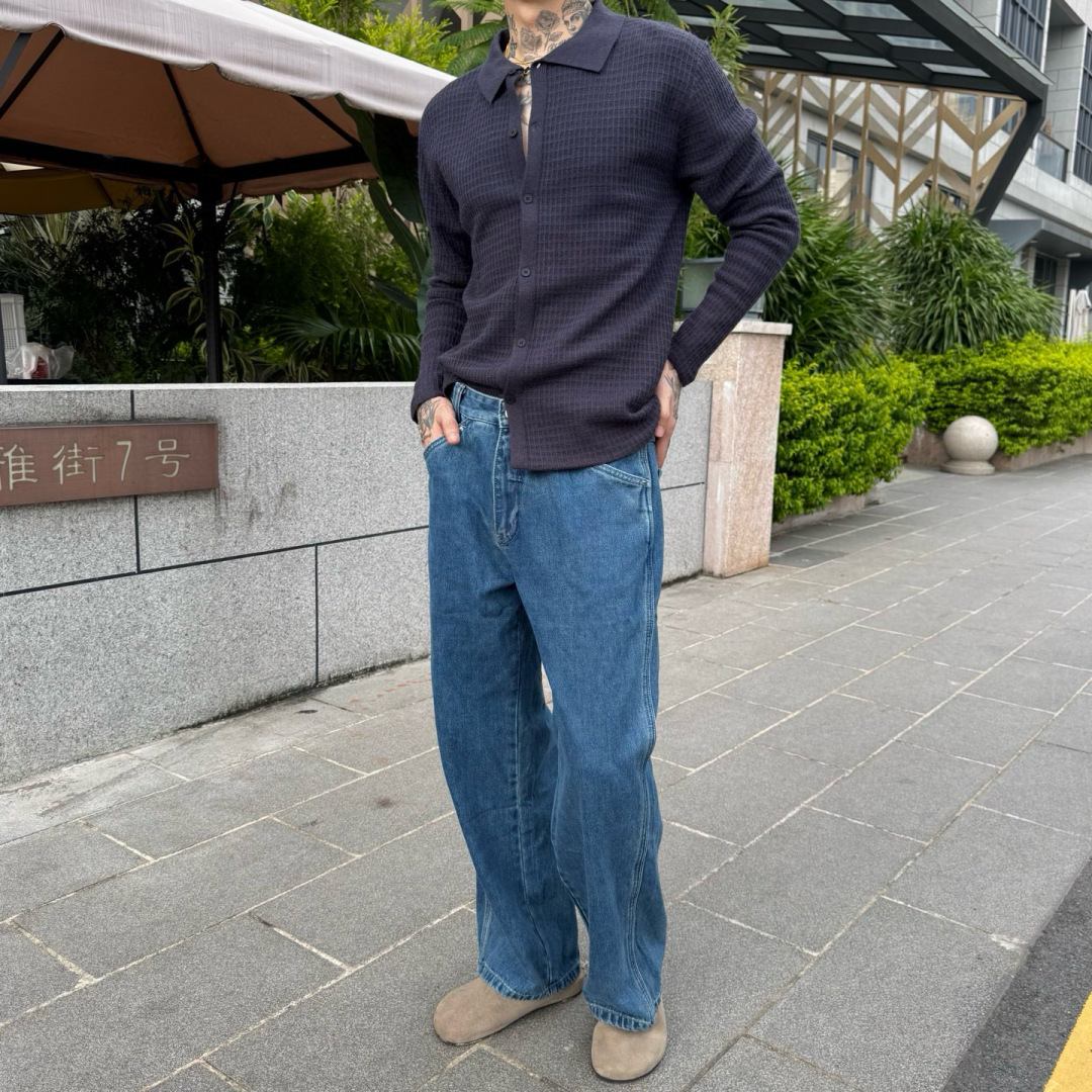  
lP🆕🌟秋冬新款开衫长袖🆕采用优质面料，超级柔软亲肤！内里走线工整细致，高端百搭款，品质可见！码数：