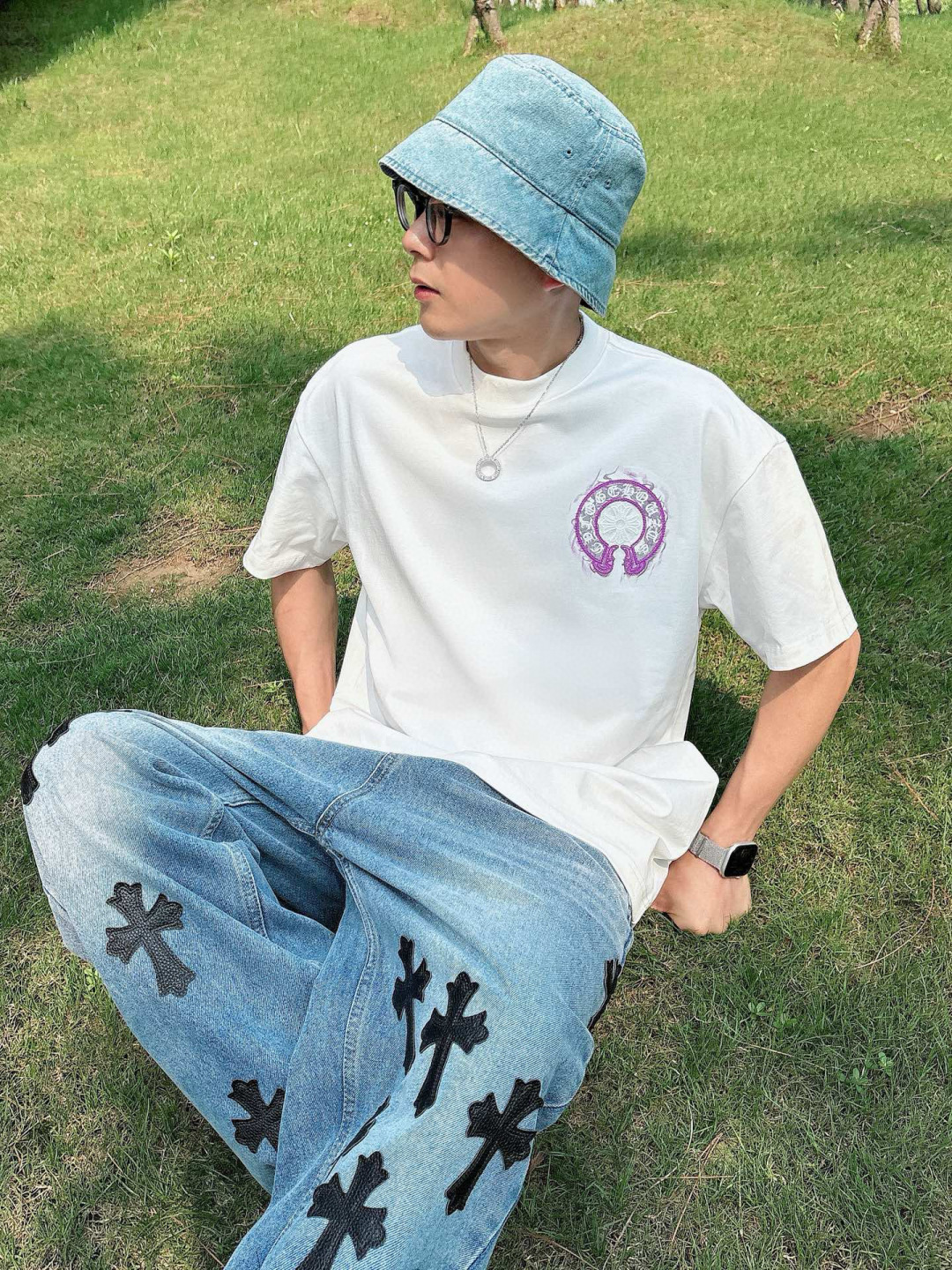  
2025年新款
克罗心短袖
M~3XL