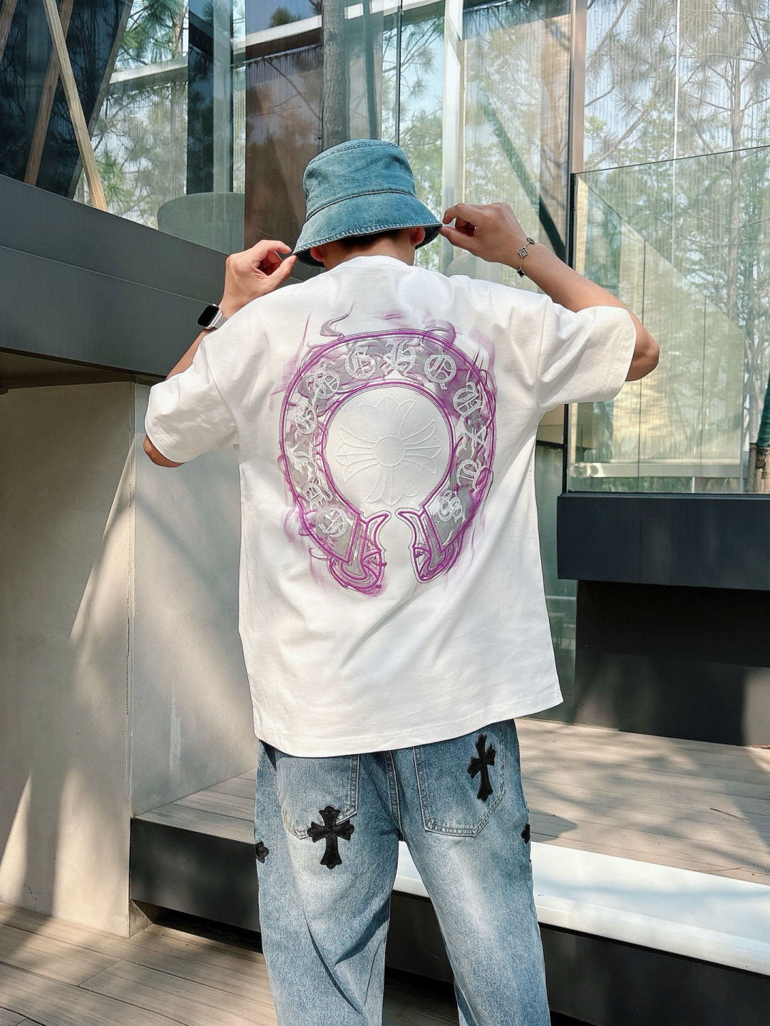  
2025年新款
克罗心短袖
M~3XL