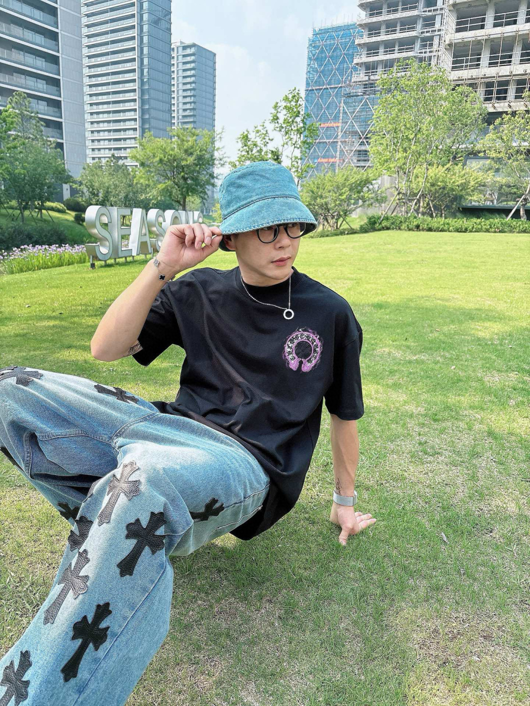  
2025年新款
克罗心短袖
M~3XL