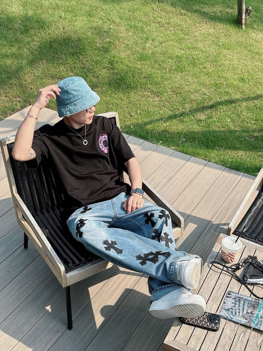  
2025年新款
克罗心短袖
M~3XL