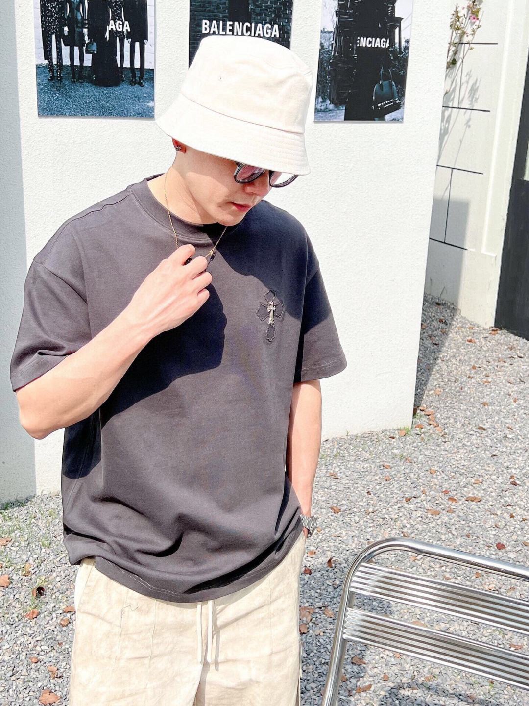 2025年新款克罗心短袖M~3XL