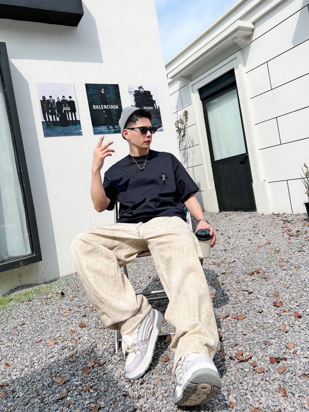 2025年新款克罗心短袖M~3XL