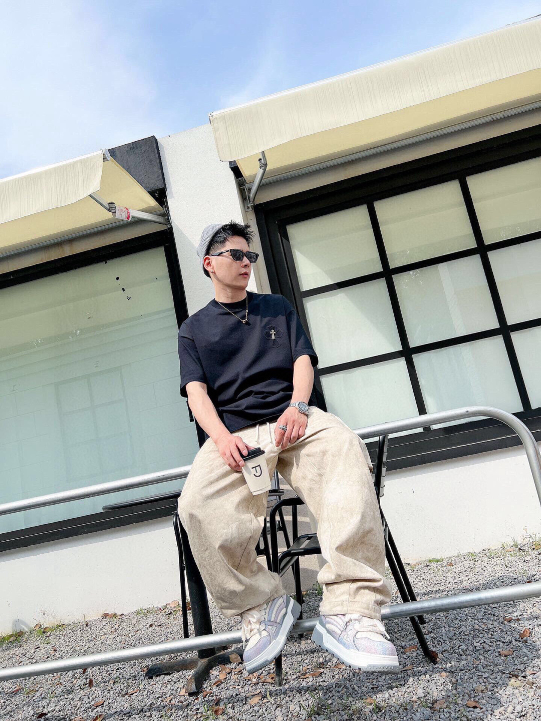 2025年新款克罗心短袖M~3XL