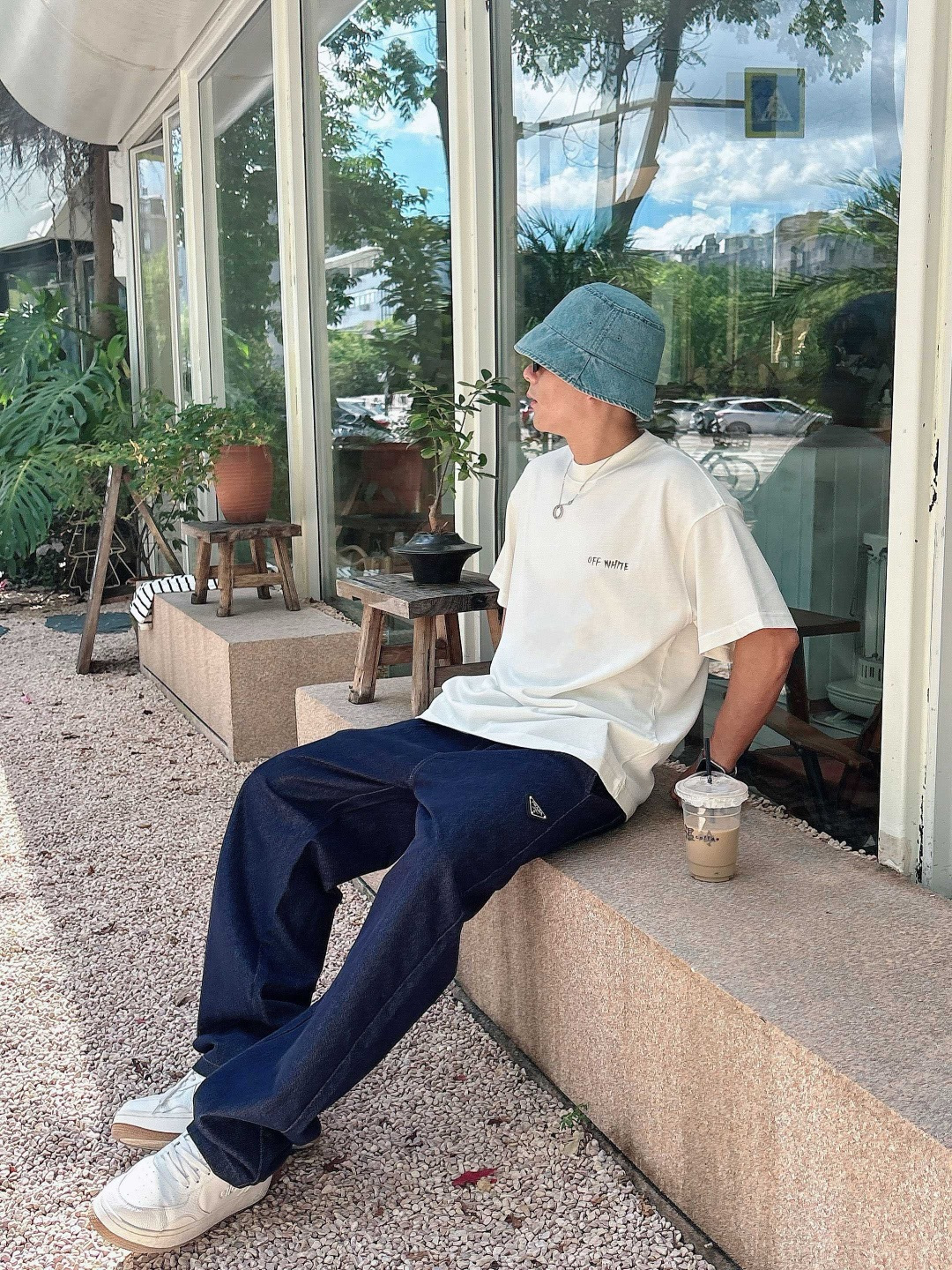 25新款短袖阔版T恤颜色：黑，白尺码：XS-XL