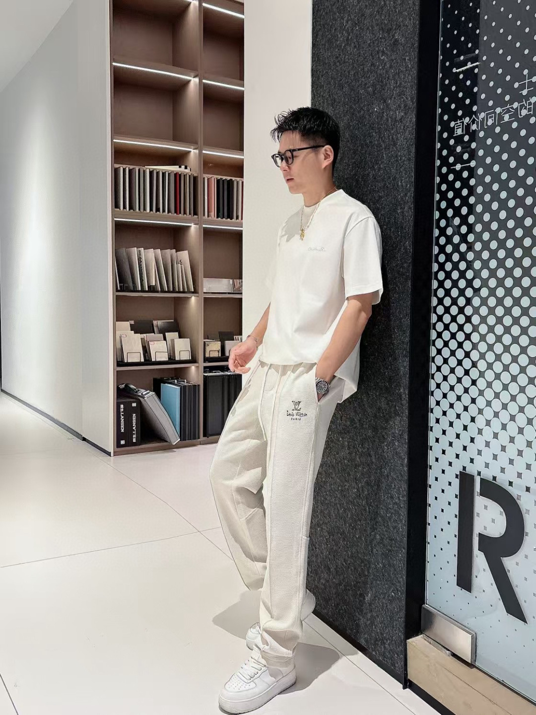 驴牌 2025早秋款休闲卫裤尺码：M-3XL版型：直筒裤型工艺：针织提花面料 重榜梯极双面 前幅工log