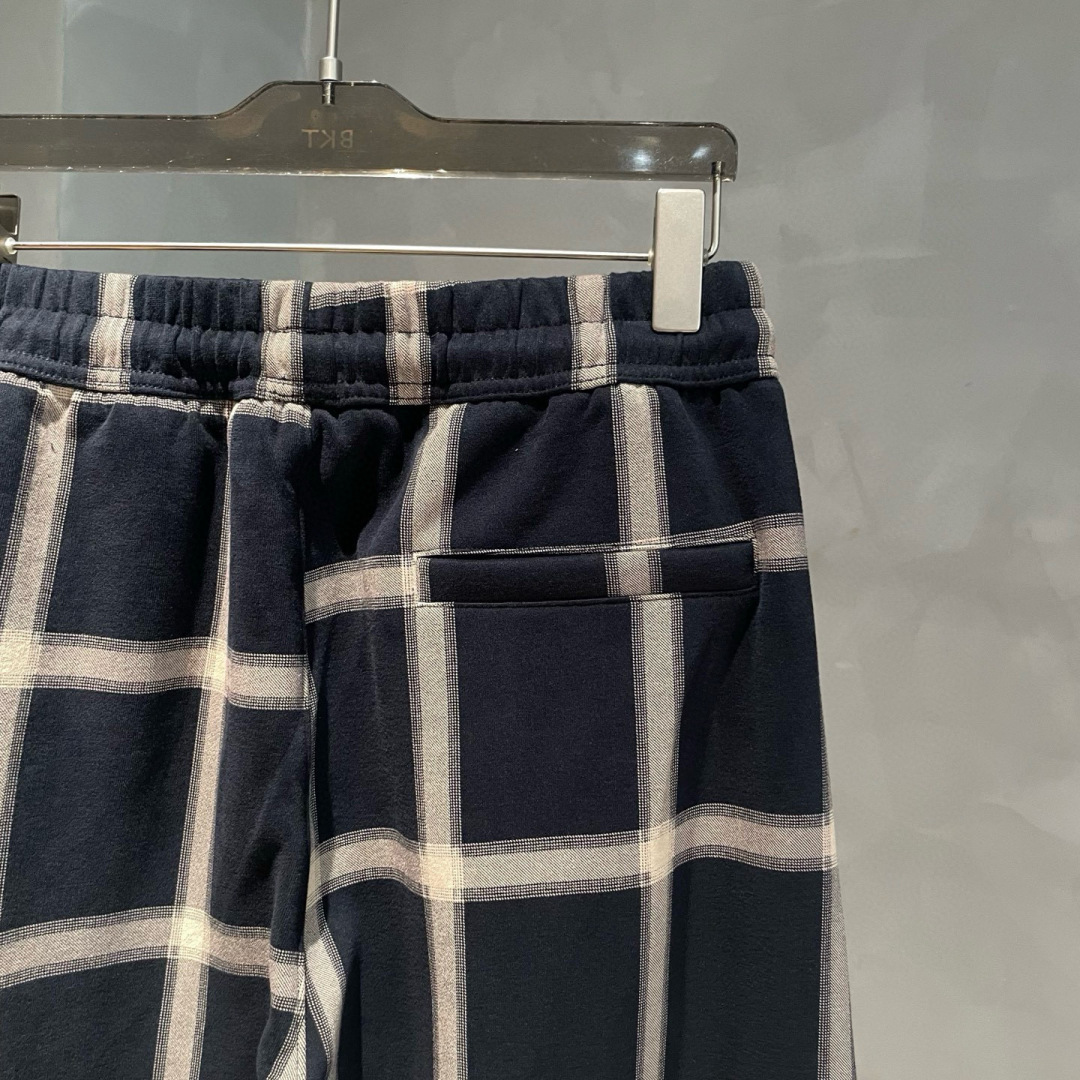 AMIRI🌟早秋新款格子休闲裤🆕采用优质面料，具有质感，松紧腰带设计，超级时尚洋气！码数：S-3XL 男