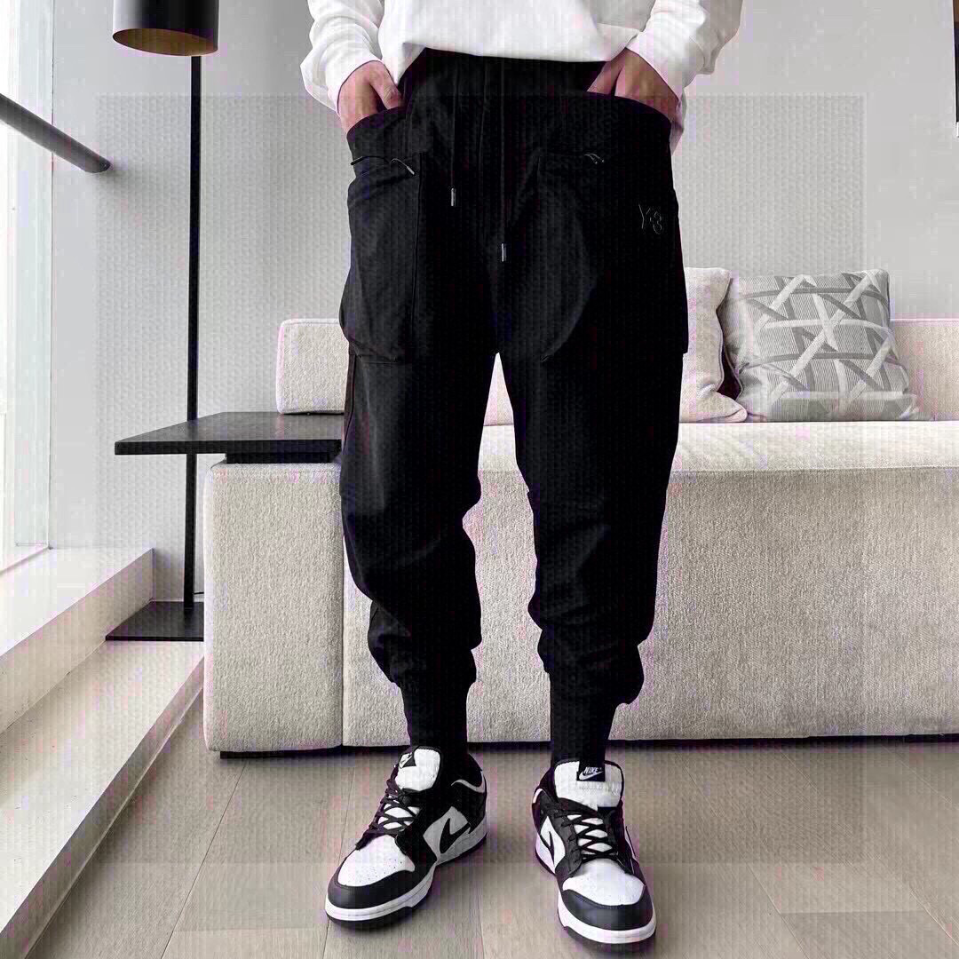 Y-3秋季新款 工装裤颜色：黑码数：M-3XL