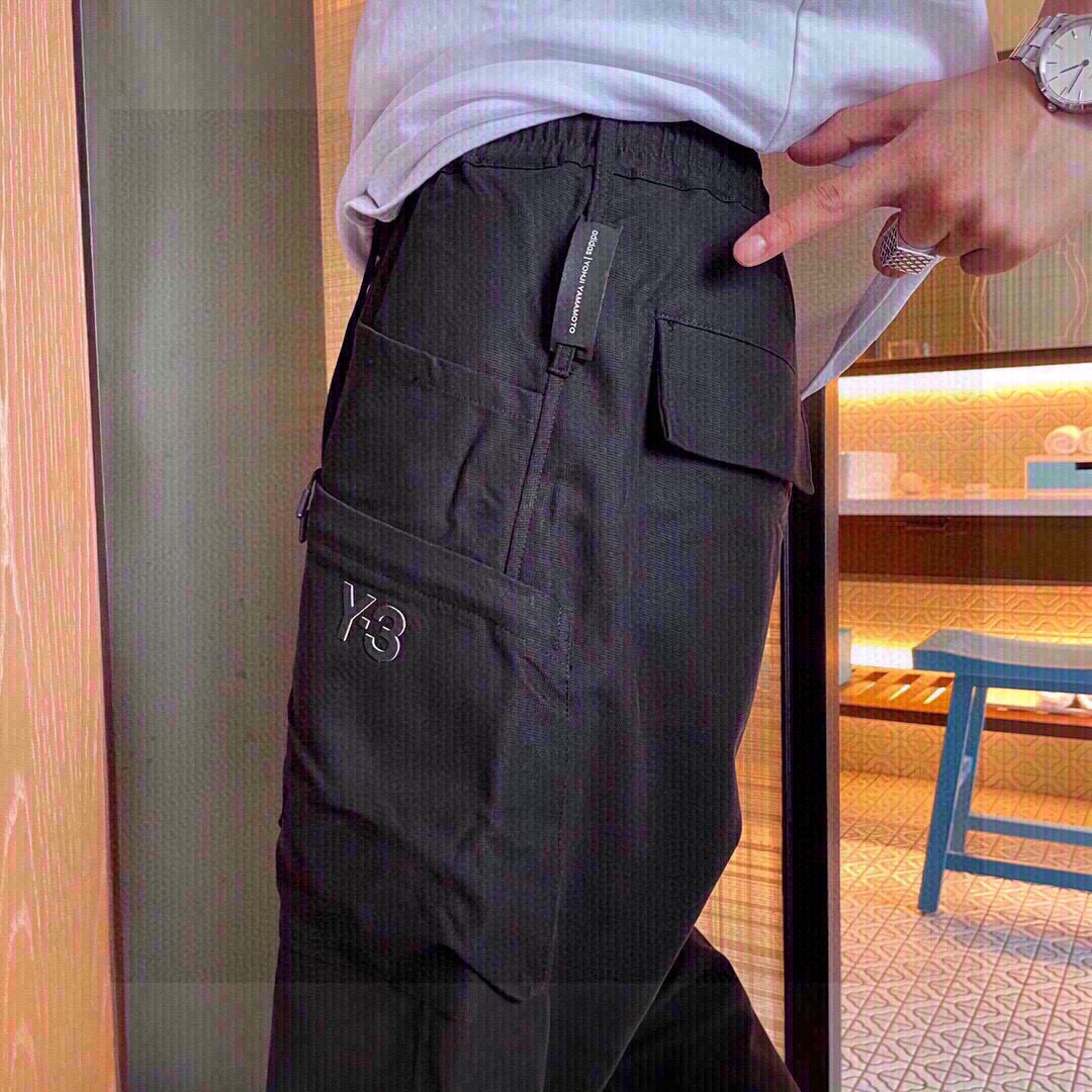 Y-3秋季新款 工装裤颜色：黑码数：M-3XL