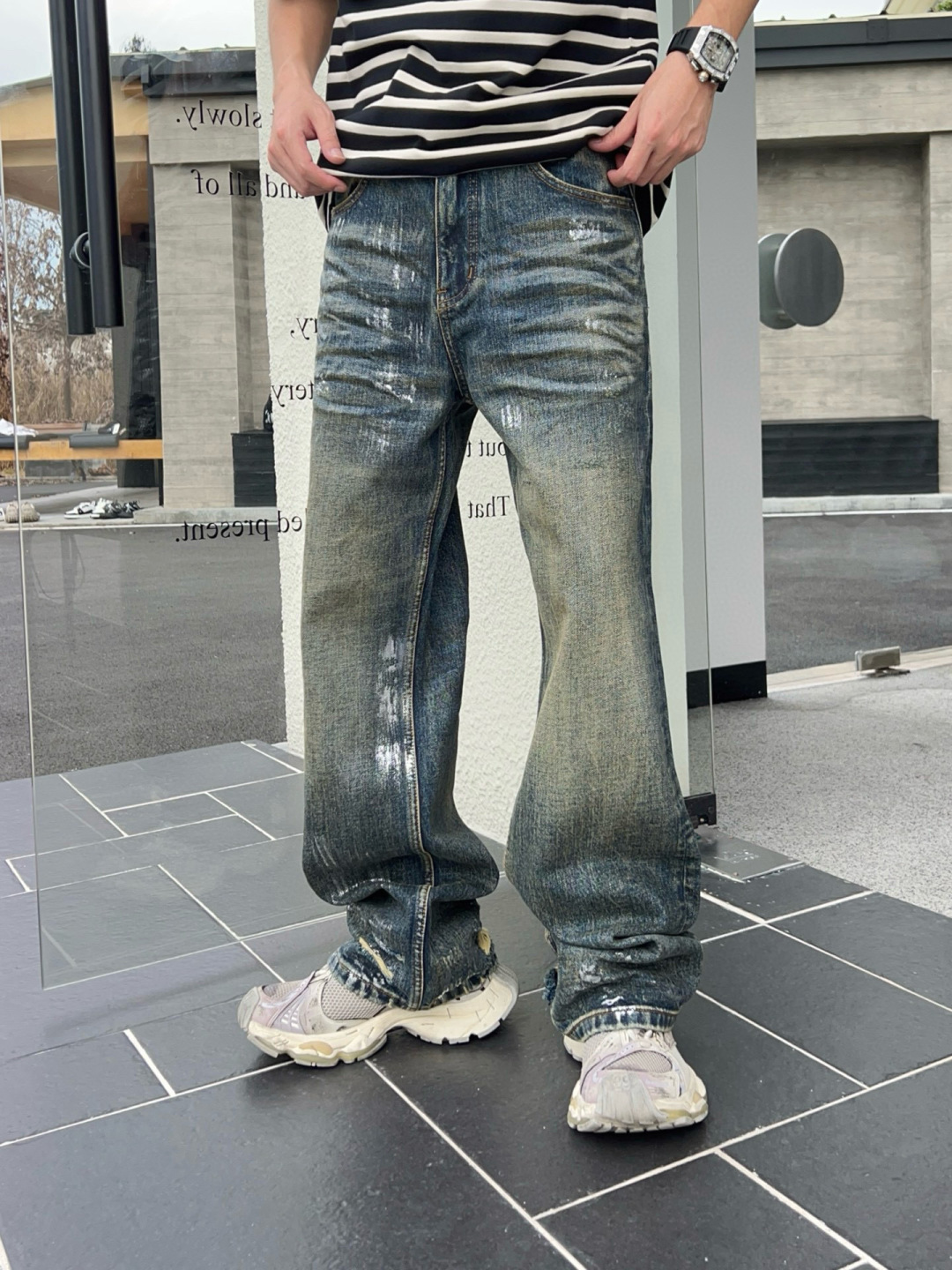 秋冬牛仔裤🆕颜色：黑码数：M-3XL款号：756