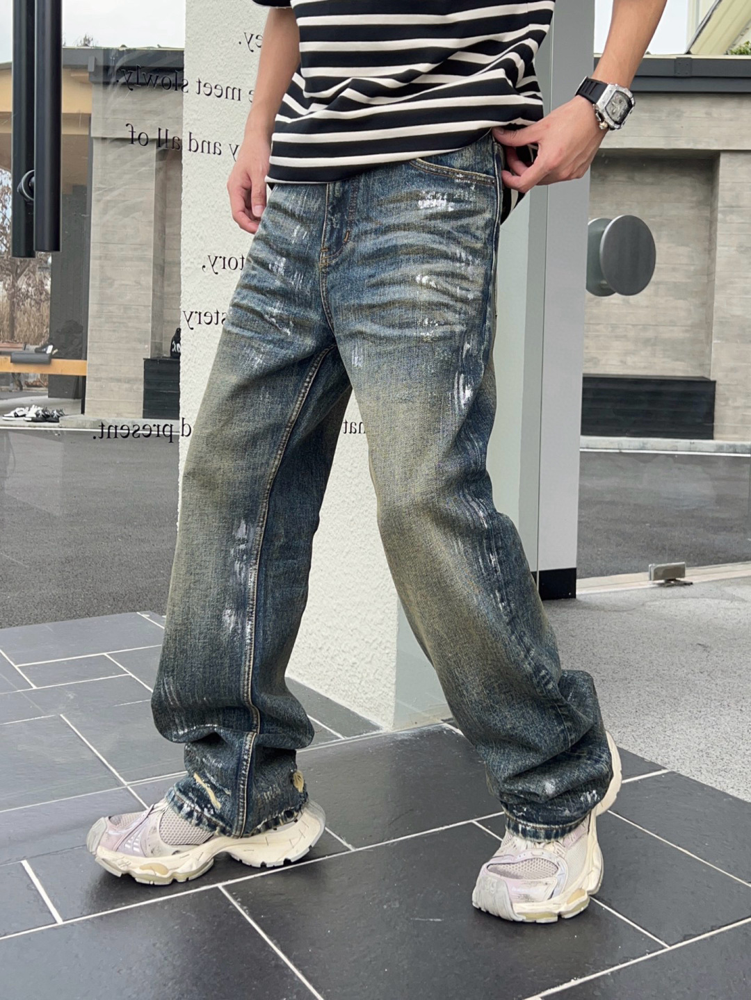 秋冬牛仔裤🆕颜色：黑码数：M-3XL款号：756