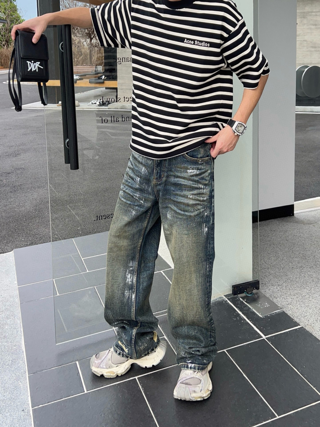 秋冬牛仔裤🆕颜色：黑码数：M-3XL款号：756