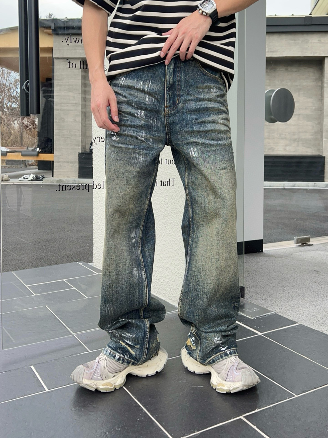 秋冬牛仔裤🆕颜色：黑码数：M-3XL款号：756