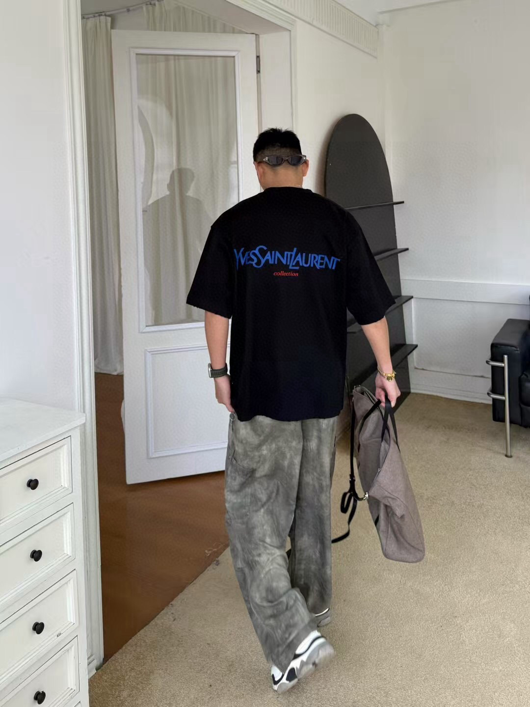 新款春夏重磅T恤[庆祝]颜色：黑，白，尺码：XS-XL