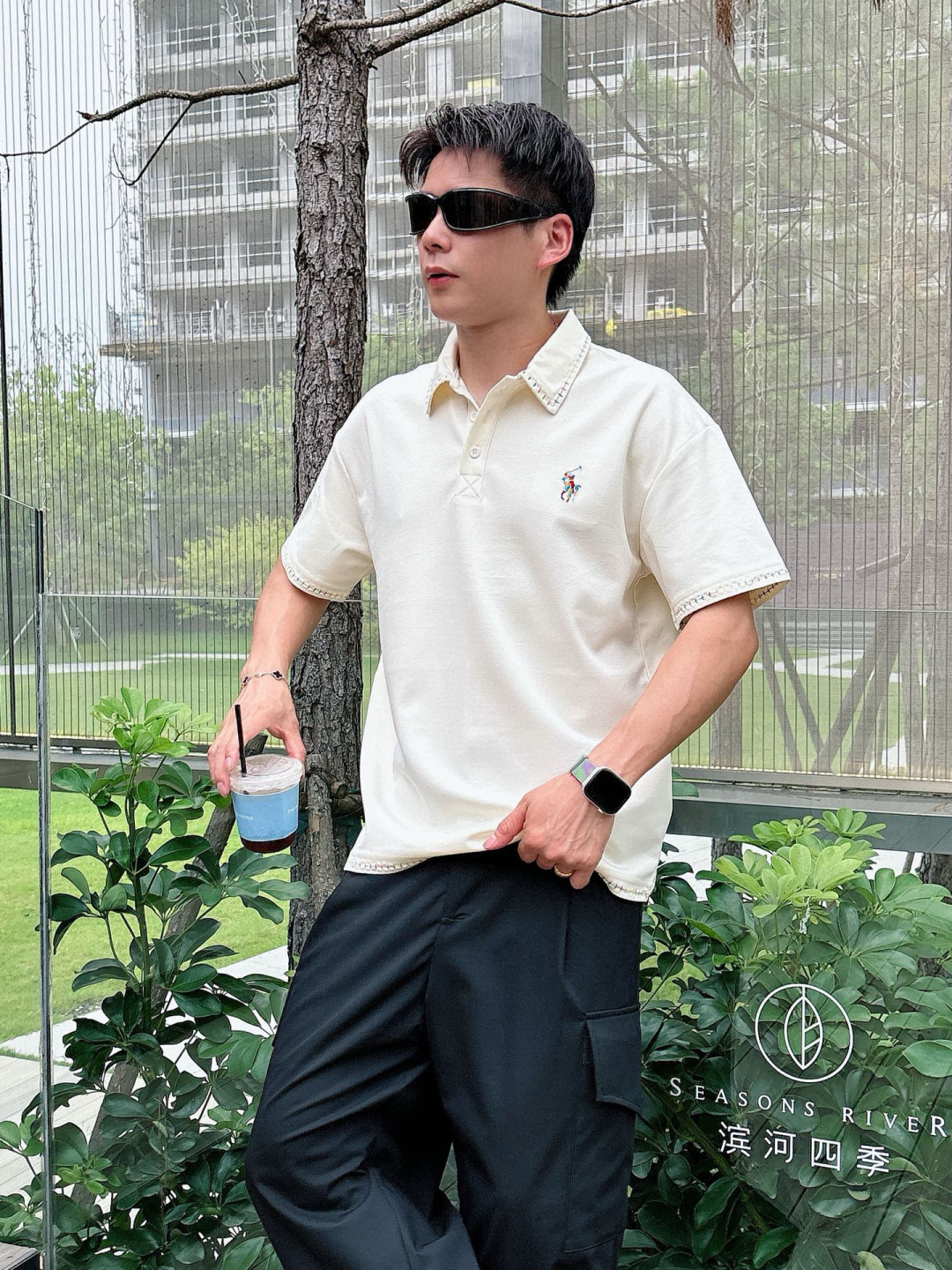 2025年新款拉夫劳伦刺绣翻领m-3XL