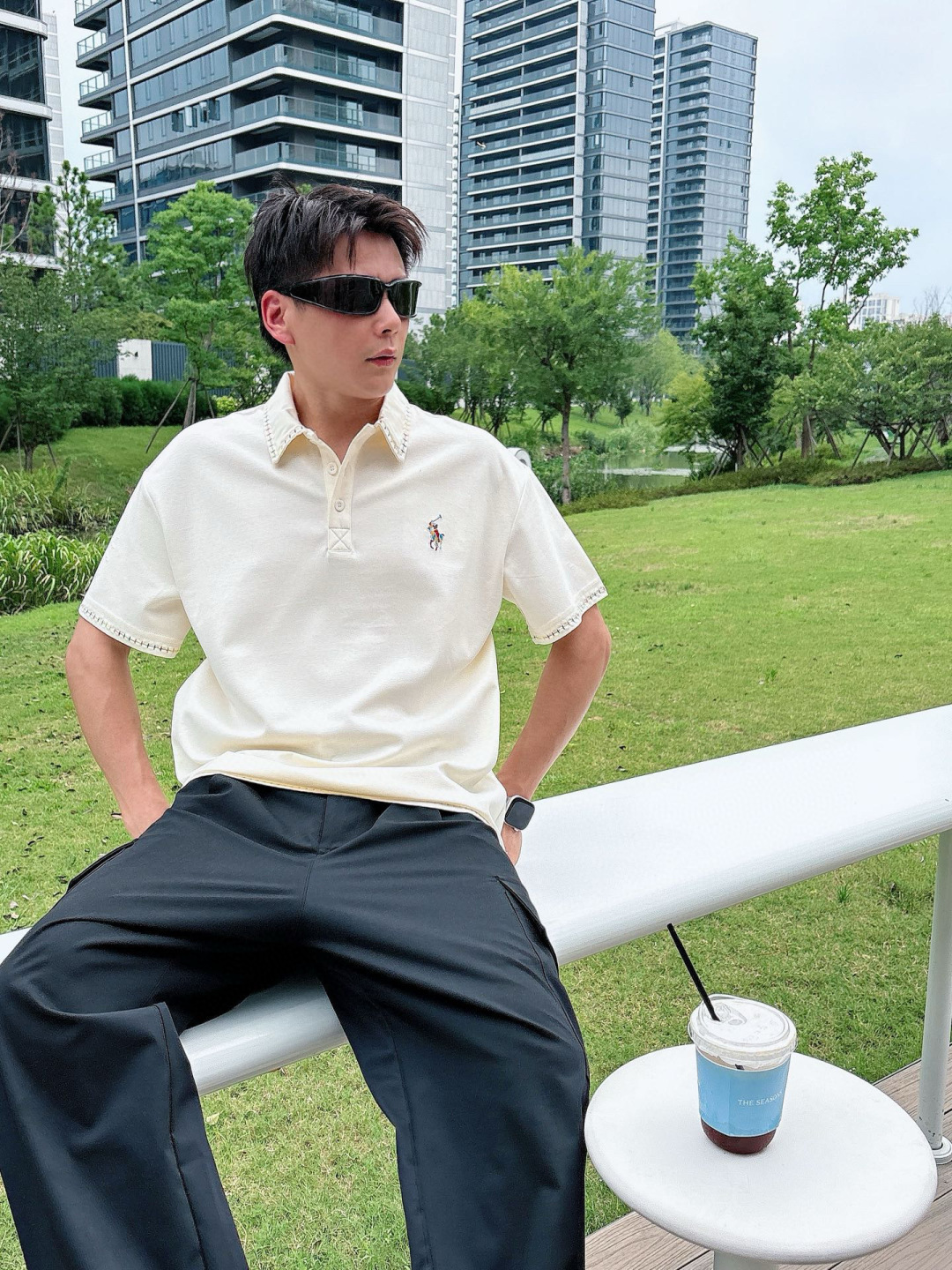 2025年新款拉夫劳伦刺绣翻领m-3XL