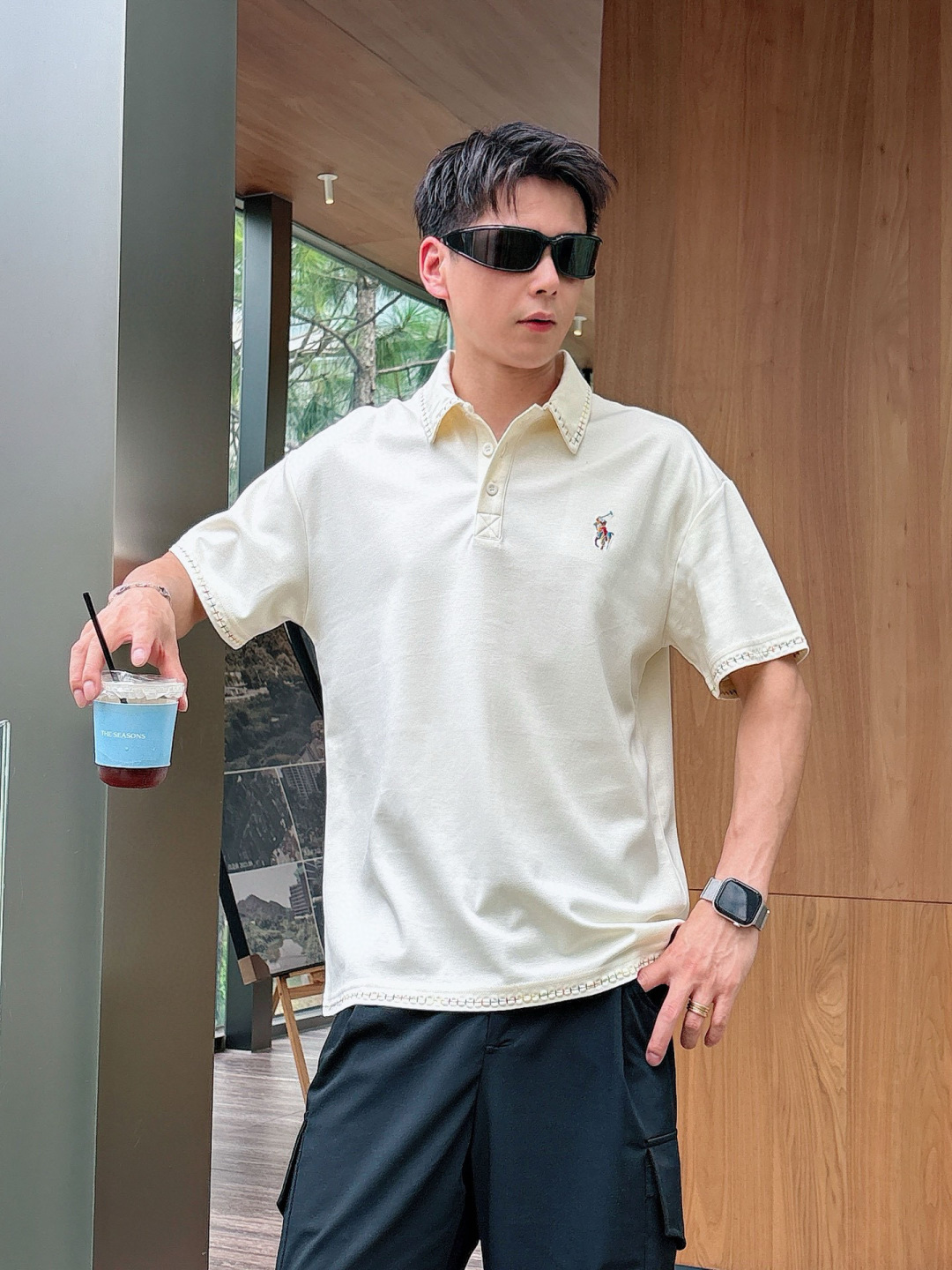 2025年新款拉夫劳伦刺绣翻领m-3XL