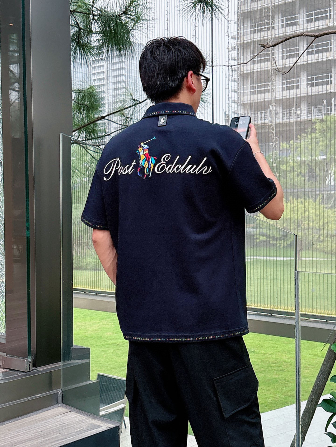 2025年新款拉夫劳伦刺绣翻领m-3XL