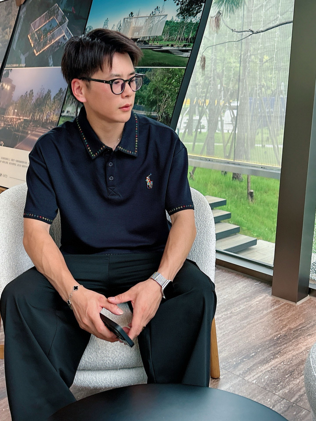 2025年新款拉夫劳伦刺绣翻领m-3XL