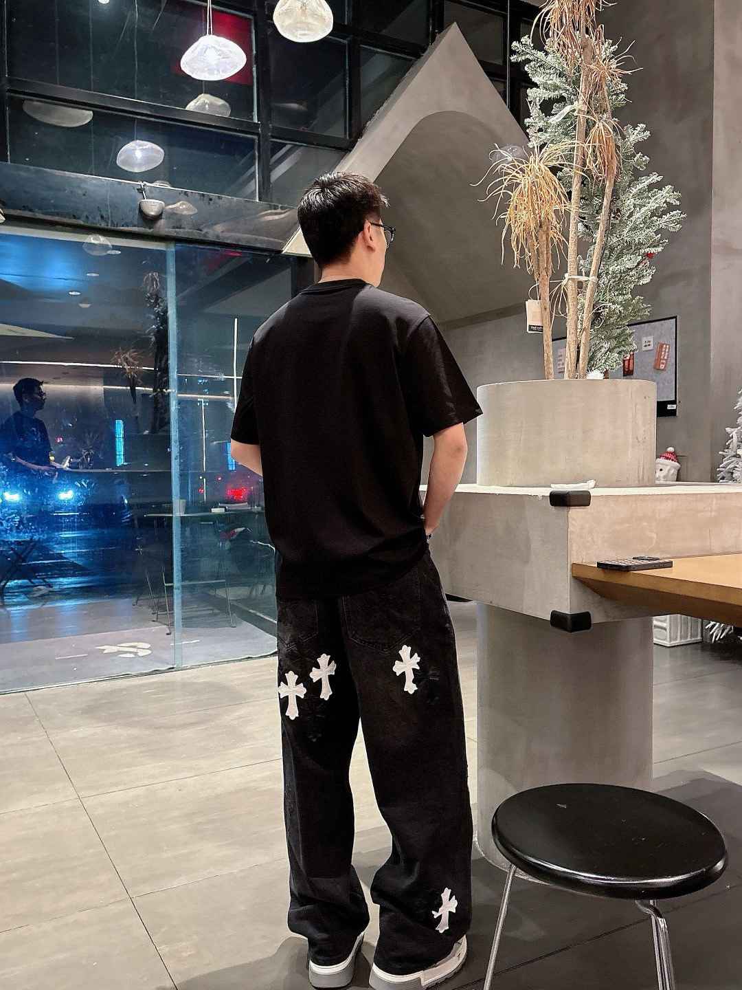 2025 S/S New 新品颜色：黑色 白色 石墨灰尺码：M-3XL 微阔版型P.S：兰精莫代尔+匹马