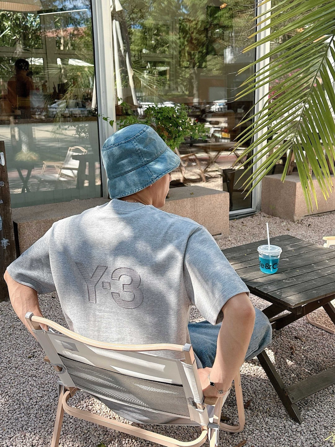 Y-3 25新款磨毛短袖阔版T恤颜色：黑，白，灰尺码：XS-XL