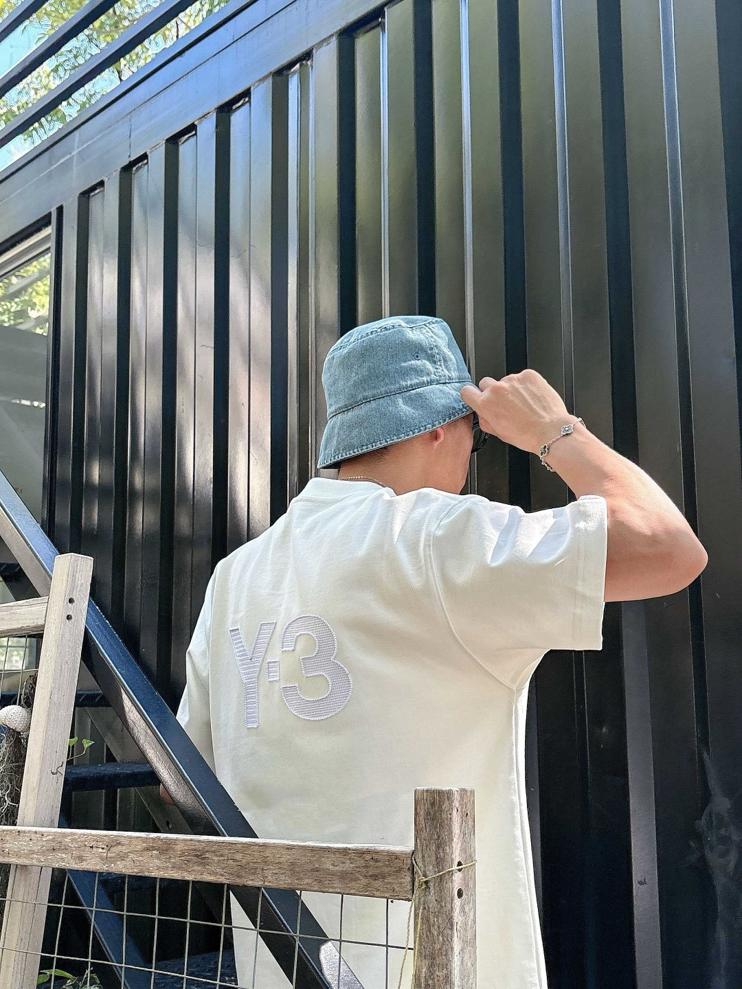 Y-3 25新款磨毛短袖阔版T恤颜色：黑，白，灰尺码：XS-XL